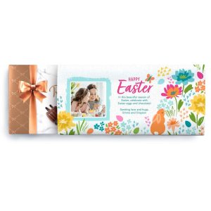 Colorful Floral Happy Easter Box, 9.4 oz.