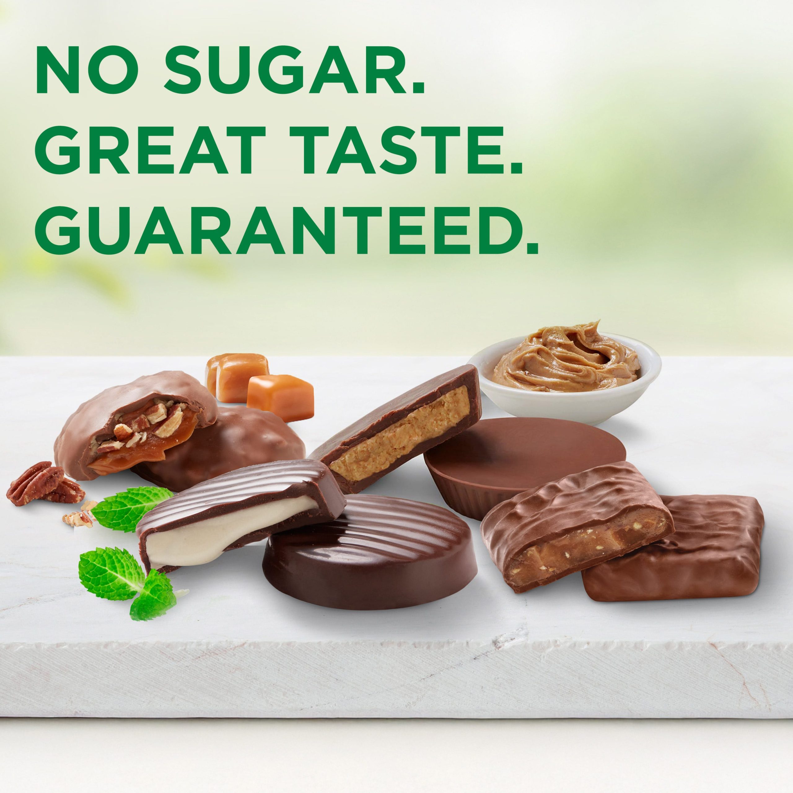 Sugar Free 4 Flavor Mix In Chocolate Candy & Dark Chocolate Candy, 10 Oz. Bag - Image 3