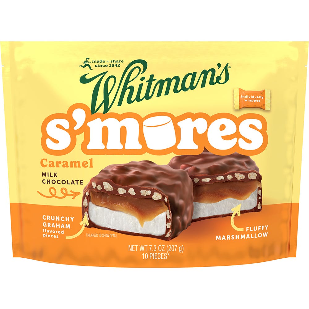Whitman's Milk Chocolate Caramel S'mores Bag, 7.3 oz bag - Image 2