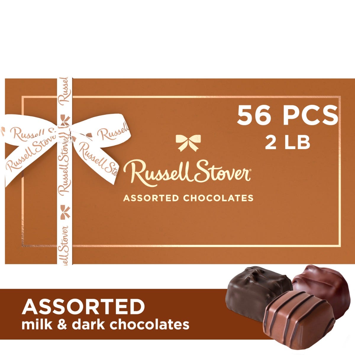 Assorted Chocolates, 1 lb. Copper Box - Image 10