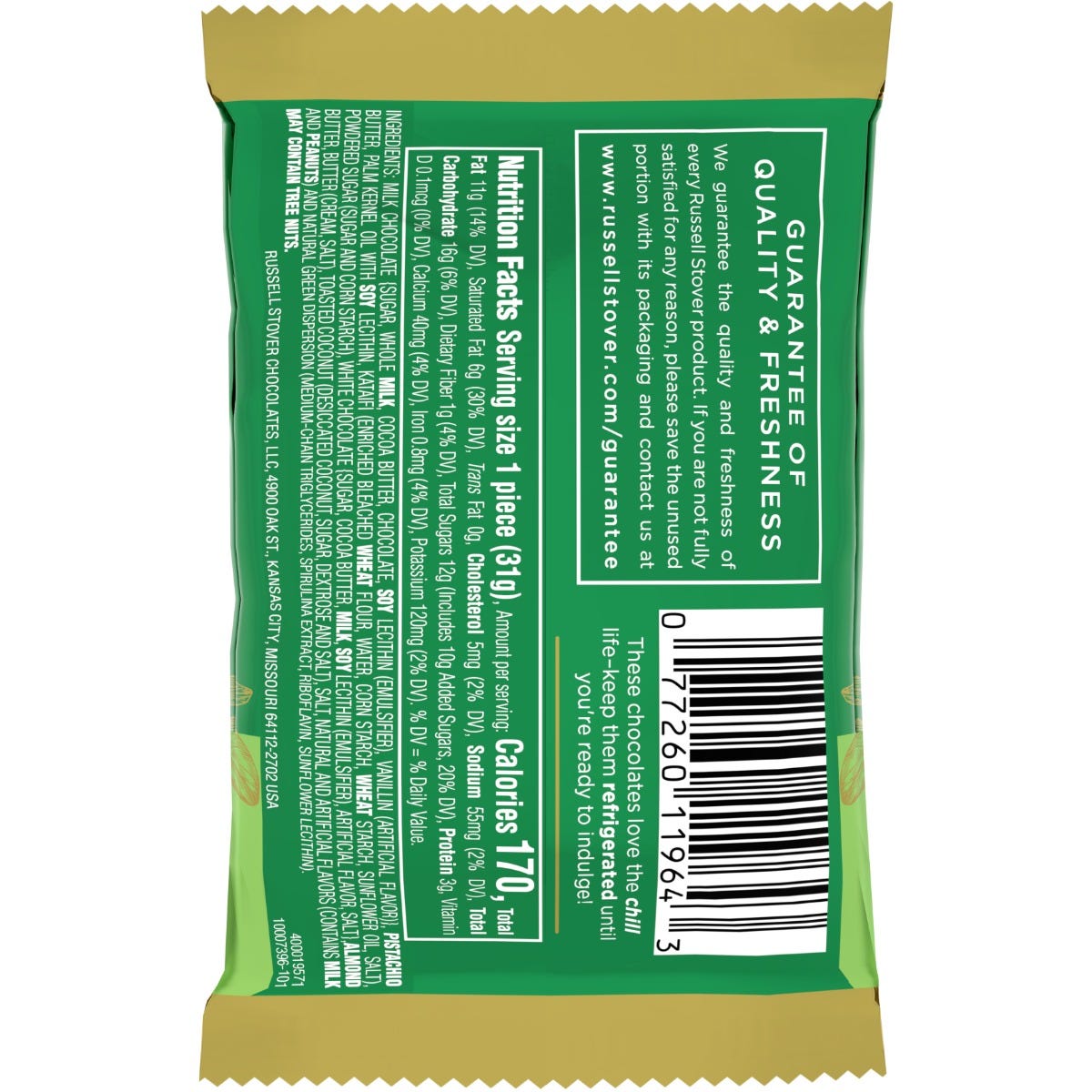 Dubai Style Milk Chocolate Mini Gusset Bag, 4.2oz - Image 20