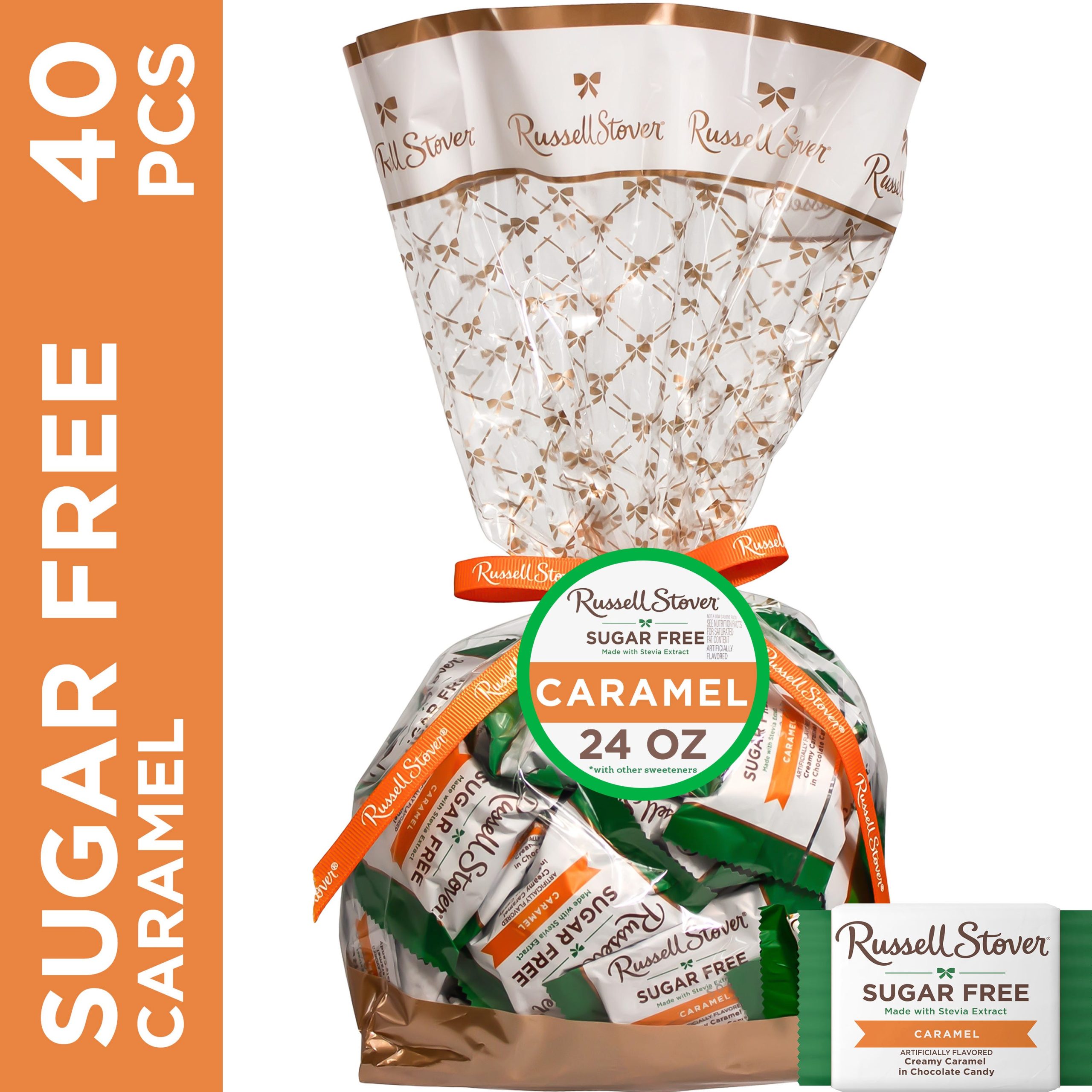Sugar Free Solid Dark Chocolate Candy Gift Bag, 24 Oz. - Image 18