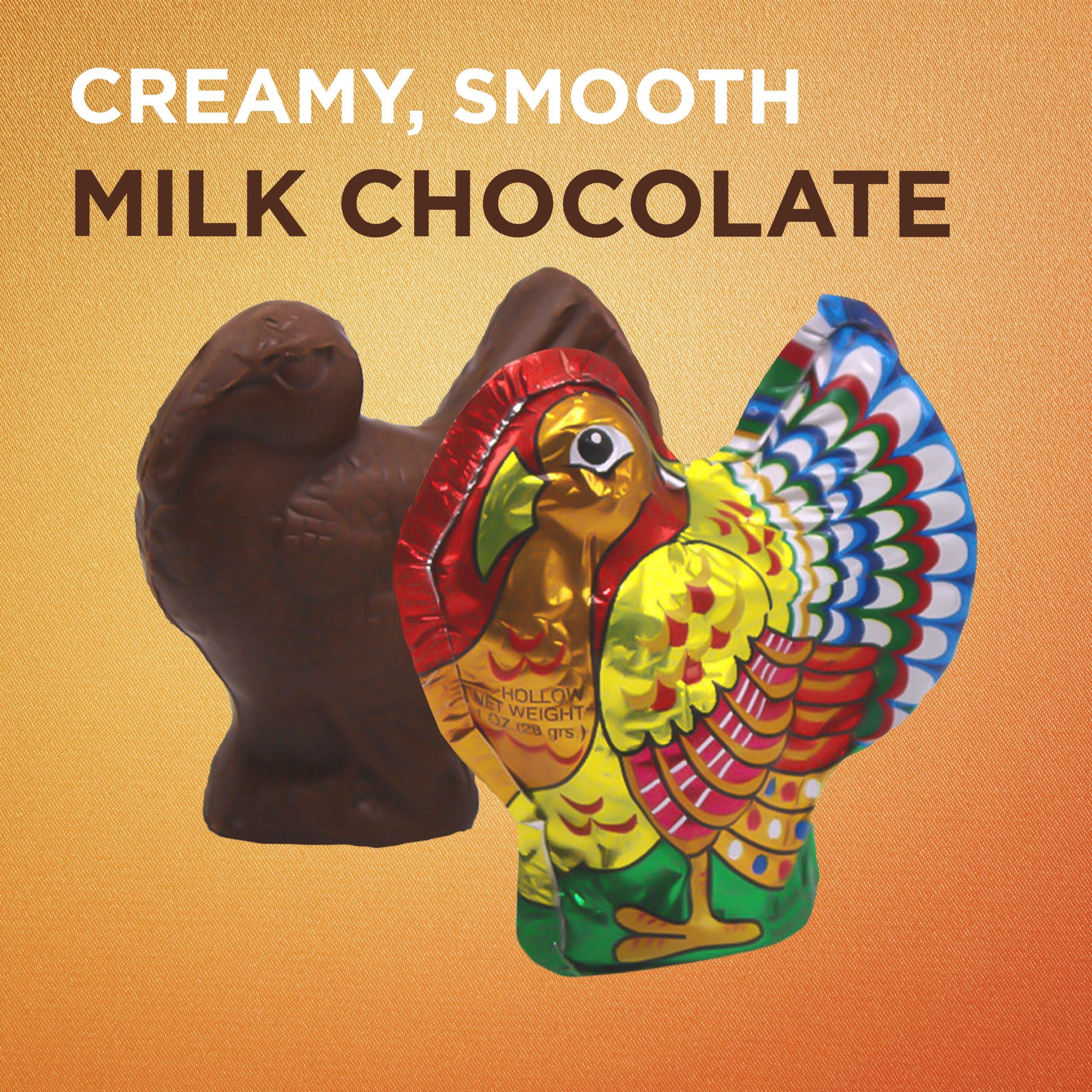Milk Chocolate Candy Turkey, 1 Oz. - Image 3
