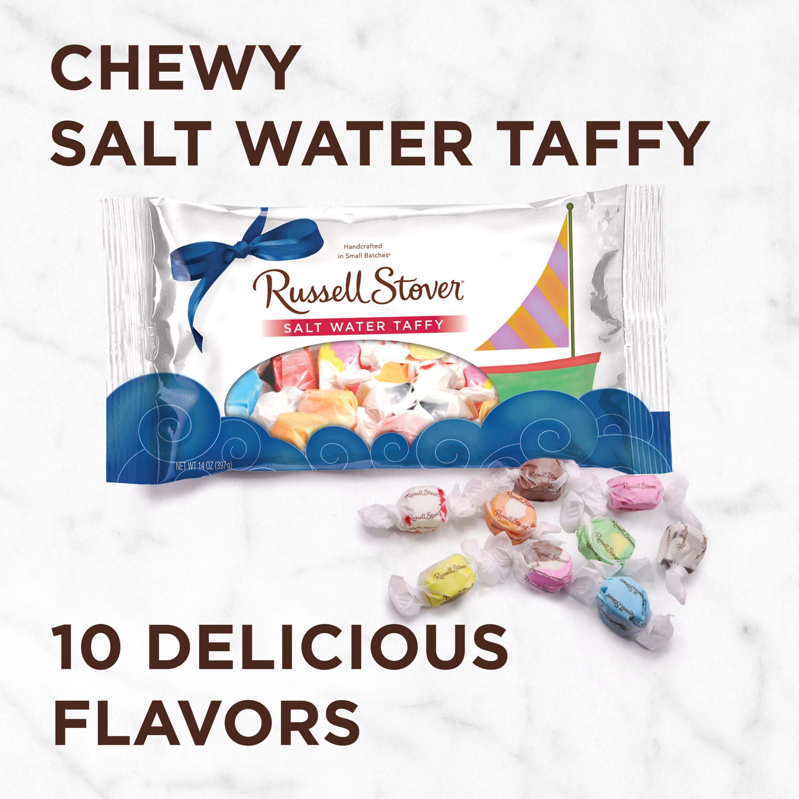 Salt Water Taffy, 14 oz. Bag - Image 2