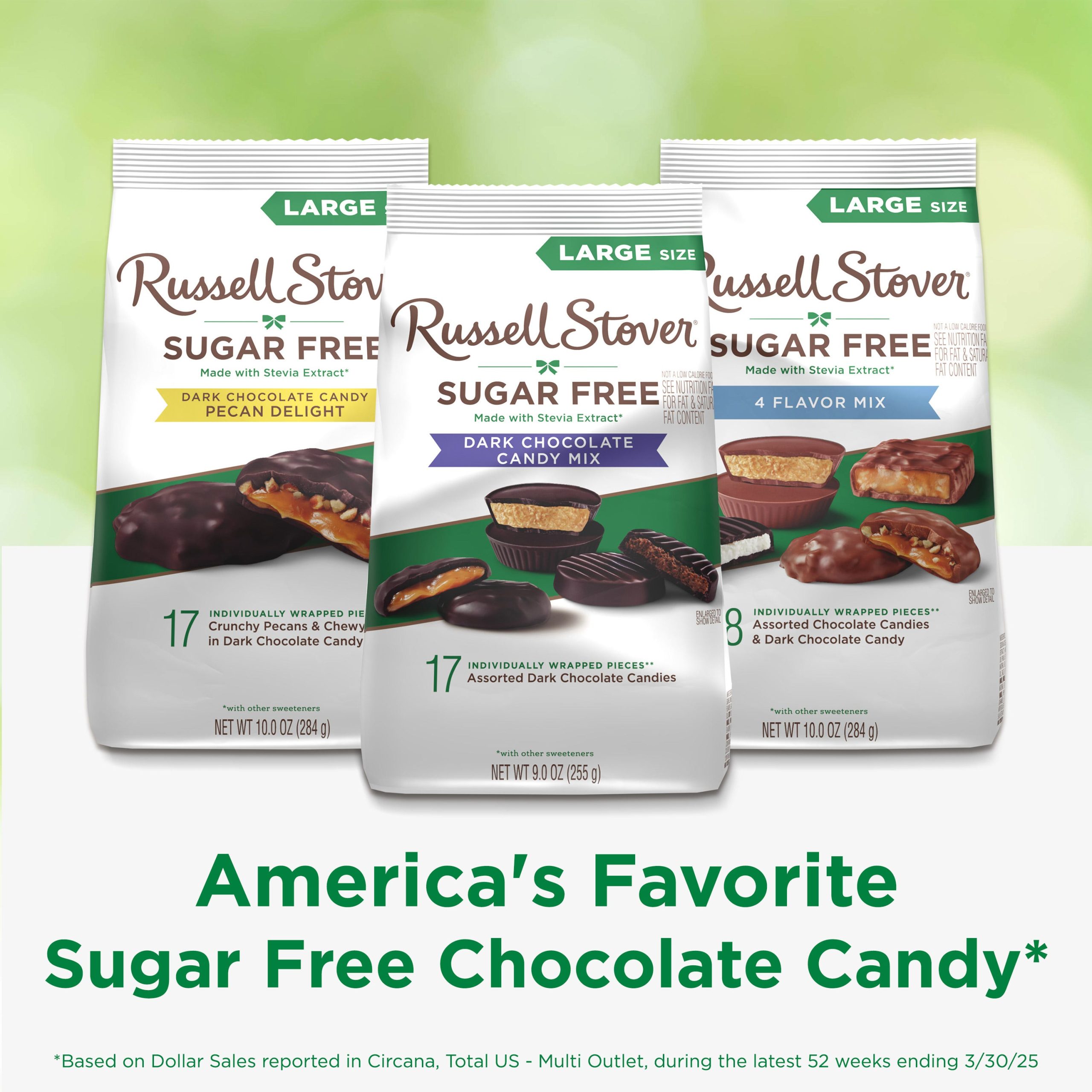 Sugar Free Dark Chocolate Candy Mix, 9 Oz. Bag - Image 7