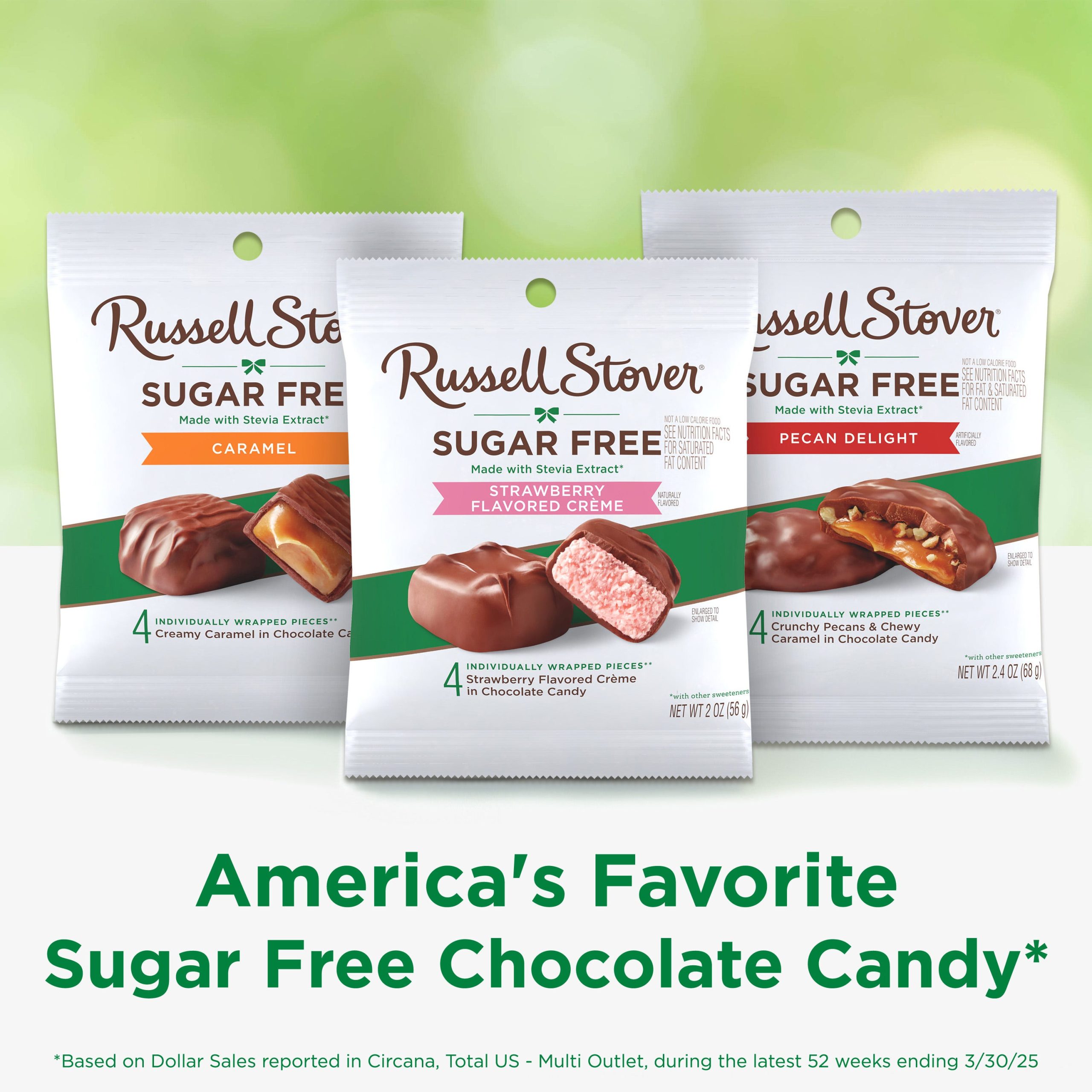 Sugar Free Strawberry Flavored Cr??me Candy, 2 Oz. Bag - Image 4