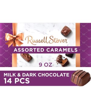 Assorted Caramels, 9 oz. Box