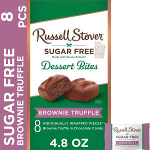 Sugar Free Brownie Truffle Dessert Bites, 4.8 Oz.