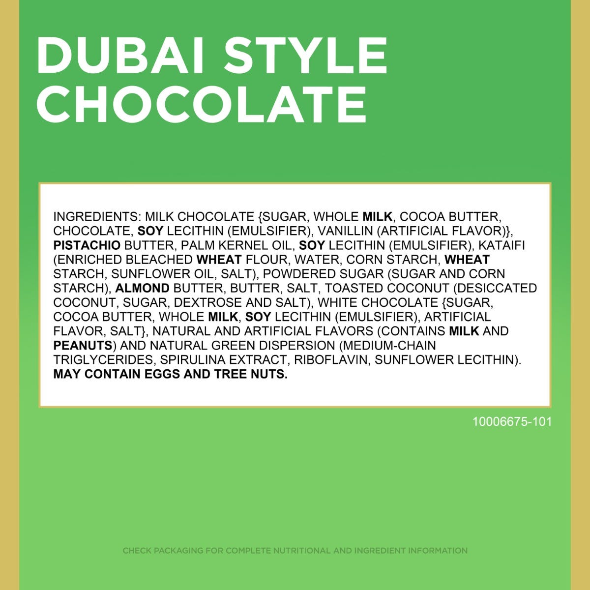 Dubai Style Milk Chocolate Mini Gusset Bag, 4.2oz - Image 6