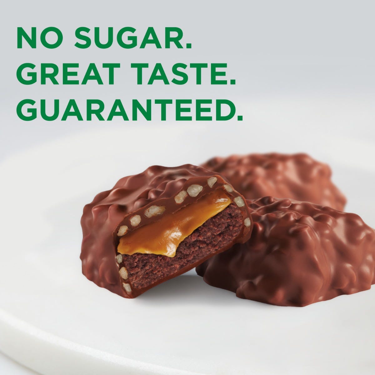 Sugar Free Dessert Bites In Caramel Pecan Brownie Truffle With Sea Salt, 4.2 Oz. - Image 3