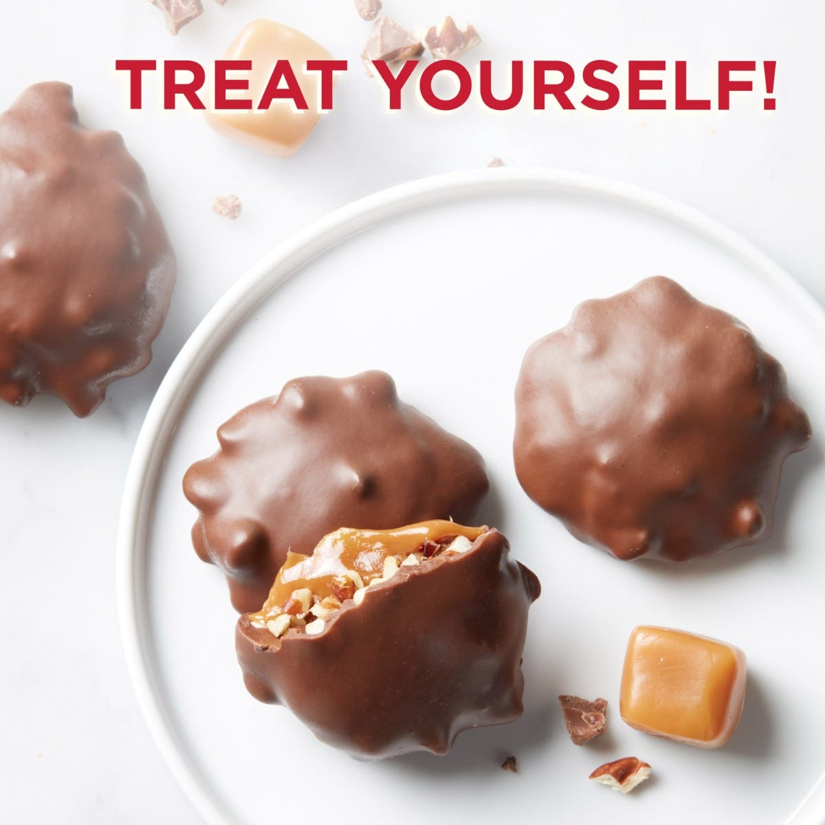 Pangburn's Of Texas Millionaires Milk Chocolate Covered Pecans & Honey Caramel Large Gift Box, 16.9 Oz. - Image 3