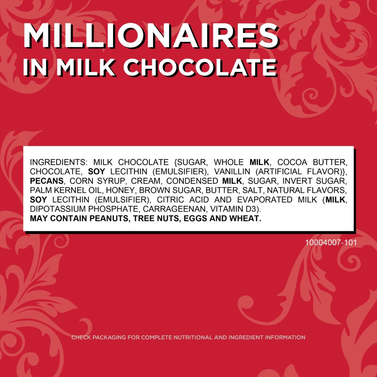 Pangburn's Of Texas Millionaires Milk Chocolate Covered Pecans & Honey Caramel Large Gift Box, 16.9 Oz. - Image 5