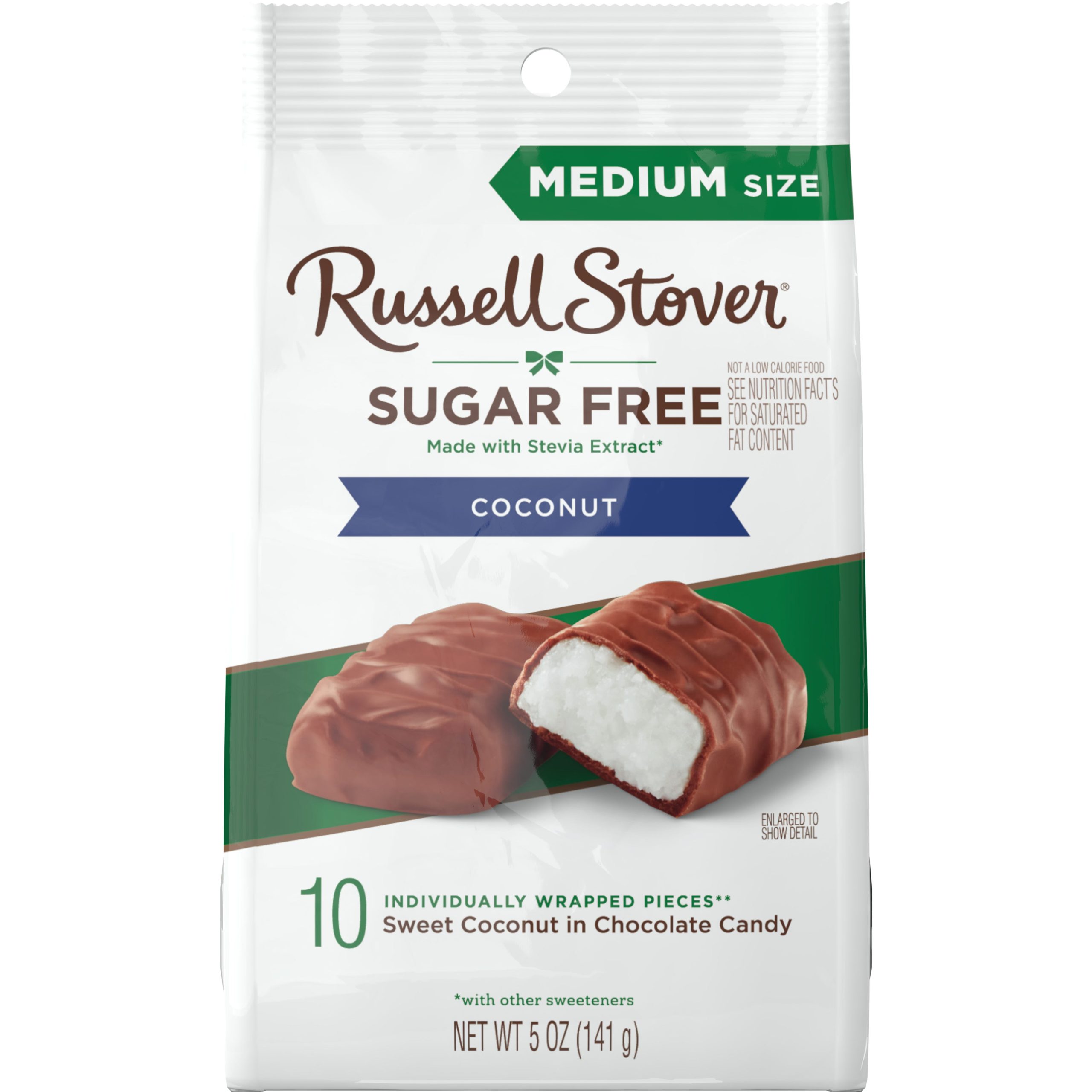 Sugar Free Pecan Delight Chocolate Candy, 4.7 Oz. Bag - Image 27