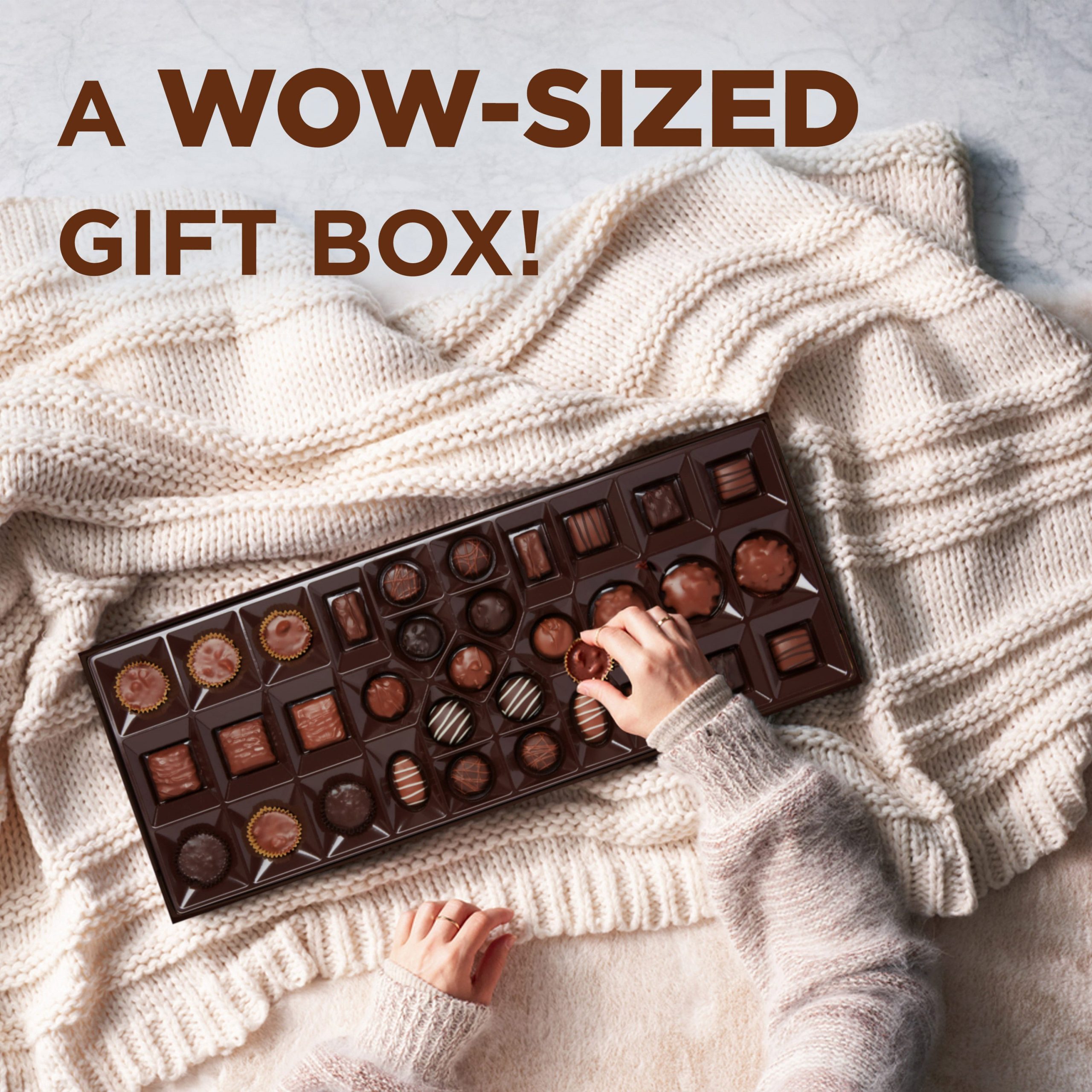 Milk and Dark Chocolate Pecan Delight Big Box, 17.35 oz box - Image 9