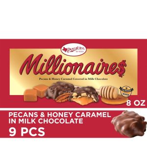 Pangburn's Millionaires Milk Chocolate, 8 oz box