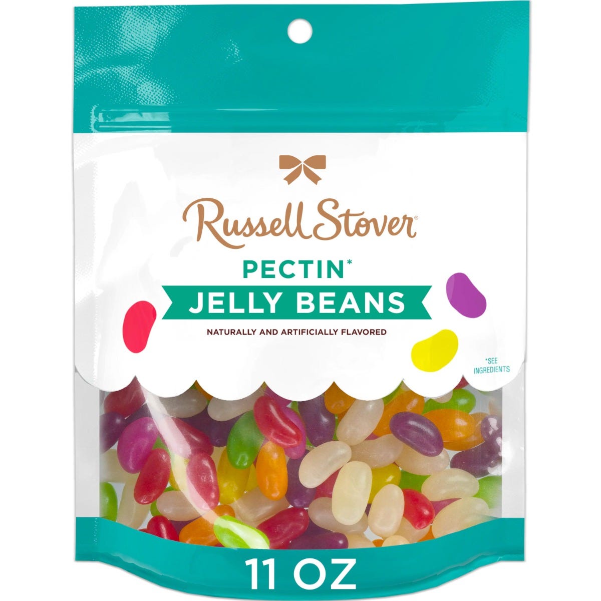 Pectin Jelly Beans Bag, 11 oz.