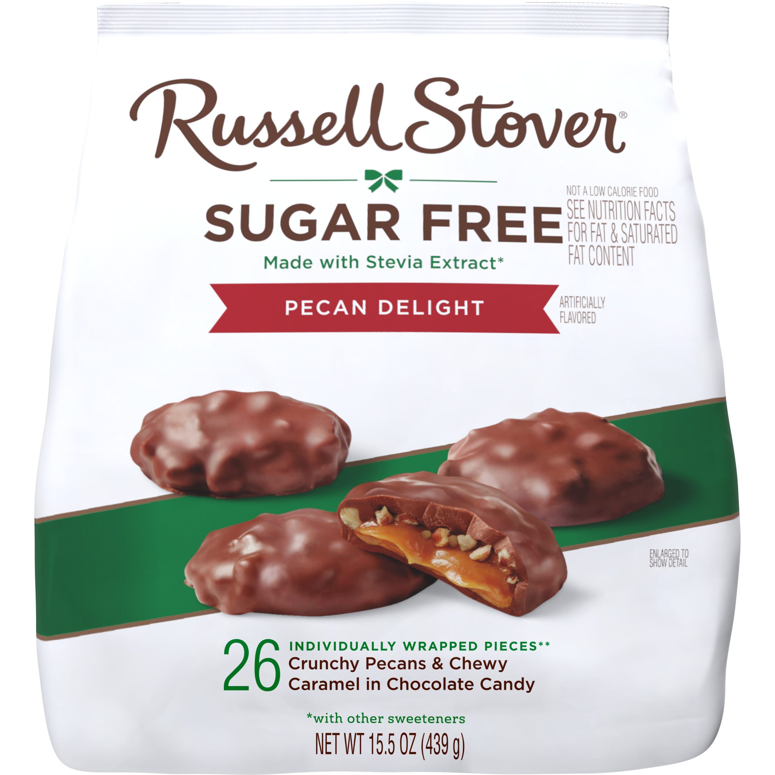 Sugar Free Assorted Caramels In Chocolate Candy, 15.3 Oz. Bag - Image 26