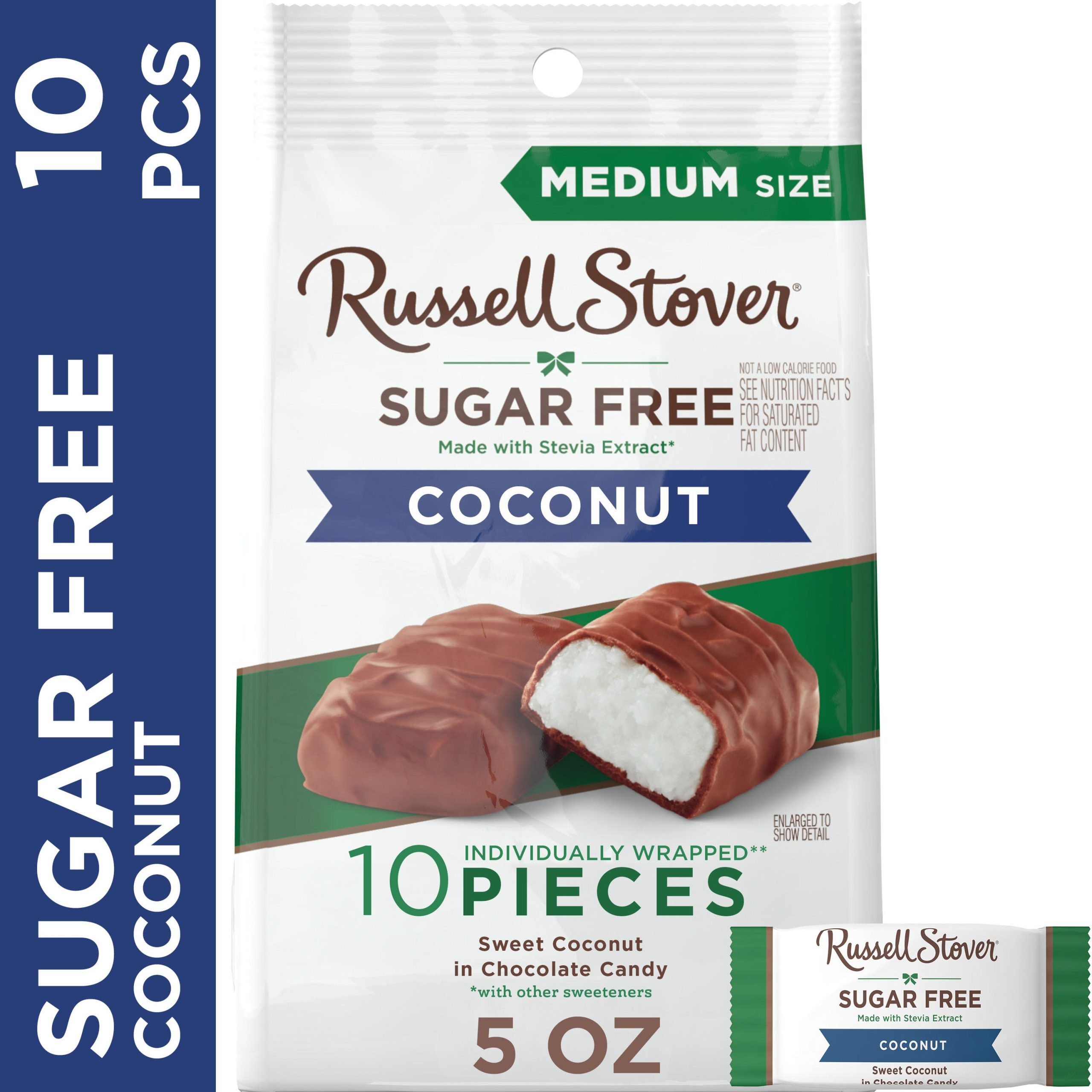 Sugar Free Pecan Delight Chocolate Candy, 4.7 Oz. Bag - Image 20