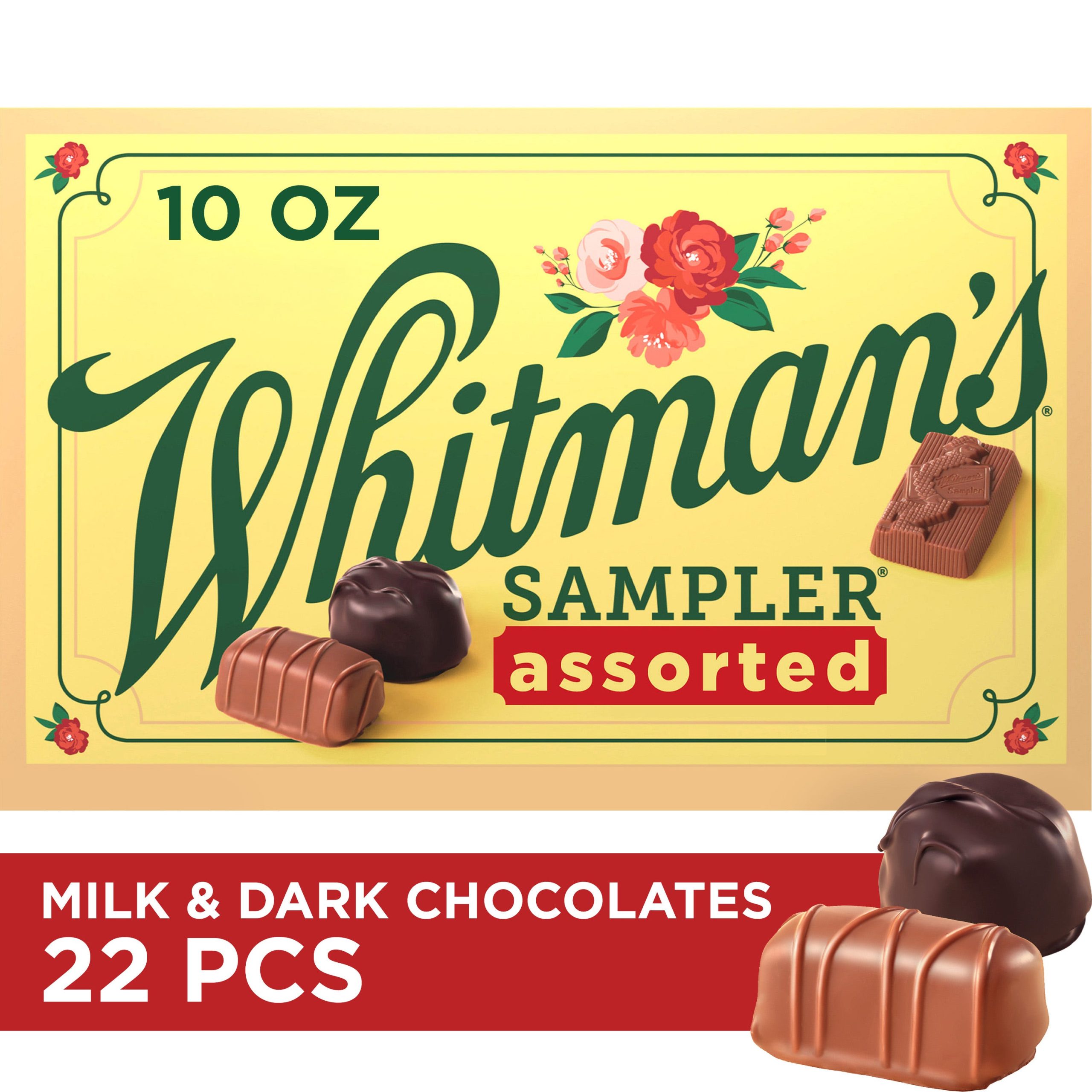 Whitman's Sampler Assorted Dark Chocolate Candy Gift Box, 10 Oz. - Image 10