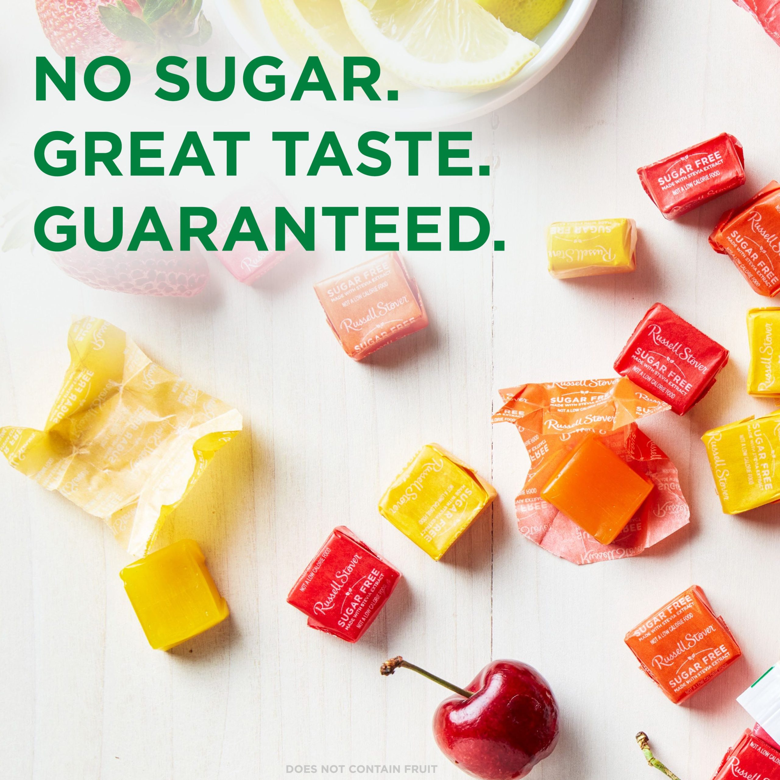 Sugar Free Fruit Chews Candy, 4.5 Oz. Bag - Image 3