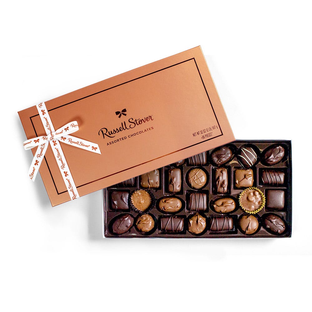 Assorted Chocolates, 1 lb. Copper Box - Image 9