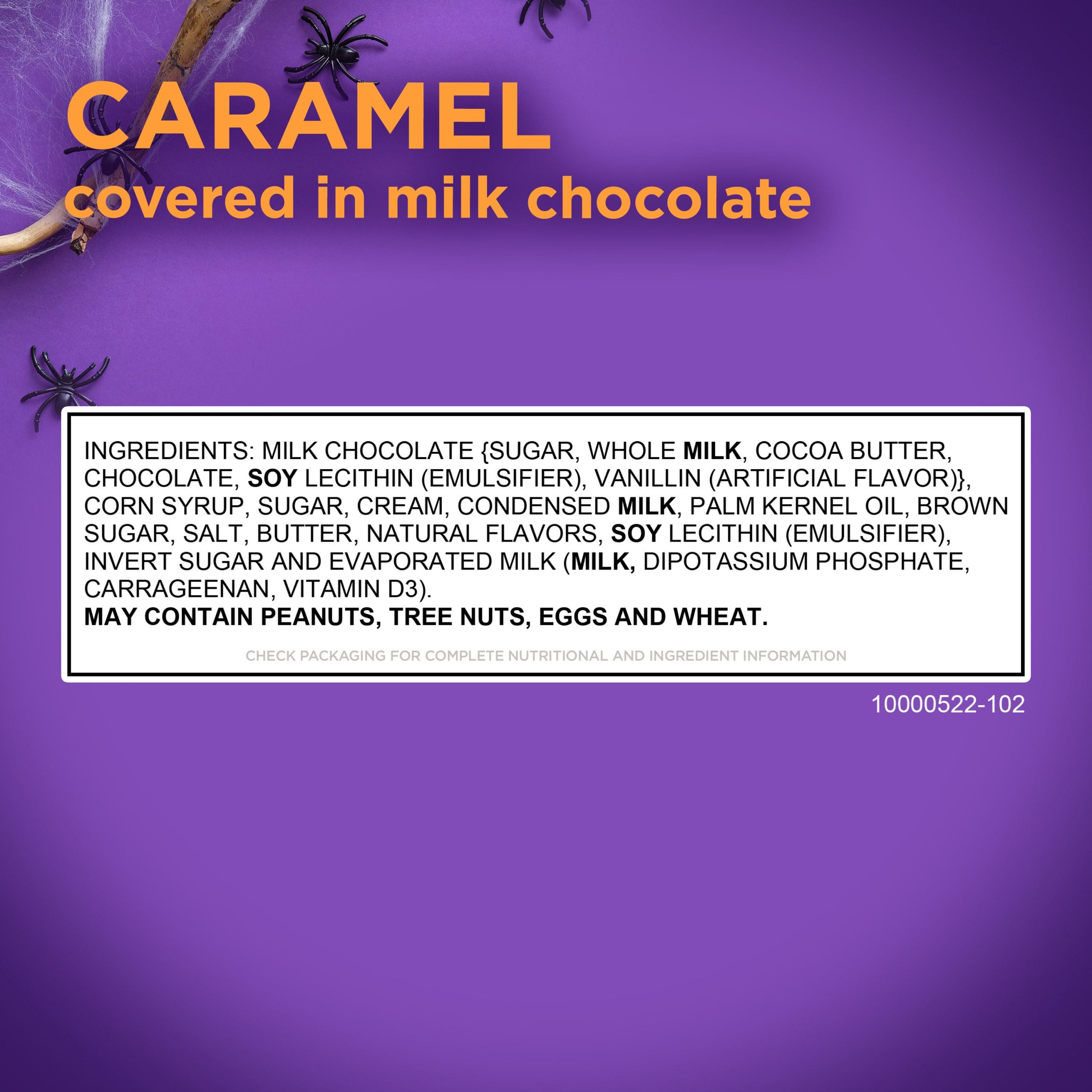 Halloween Milk Chocolate Marshmallow Candy Bar Pumpkin 6 Pack, 7.8 Oz. - Image 13