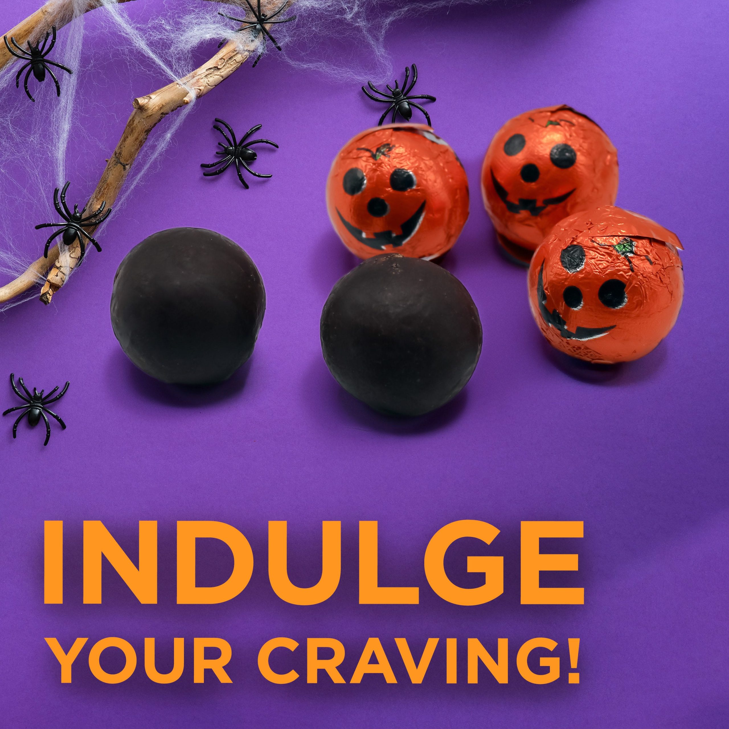 Halloween Solid Milk Chocolate Pumpkins, 12 Oz. Bag - Image 12