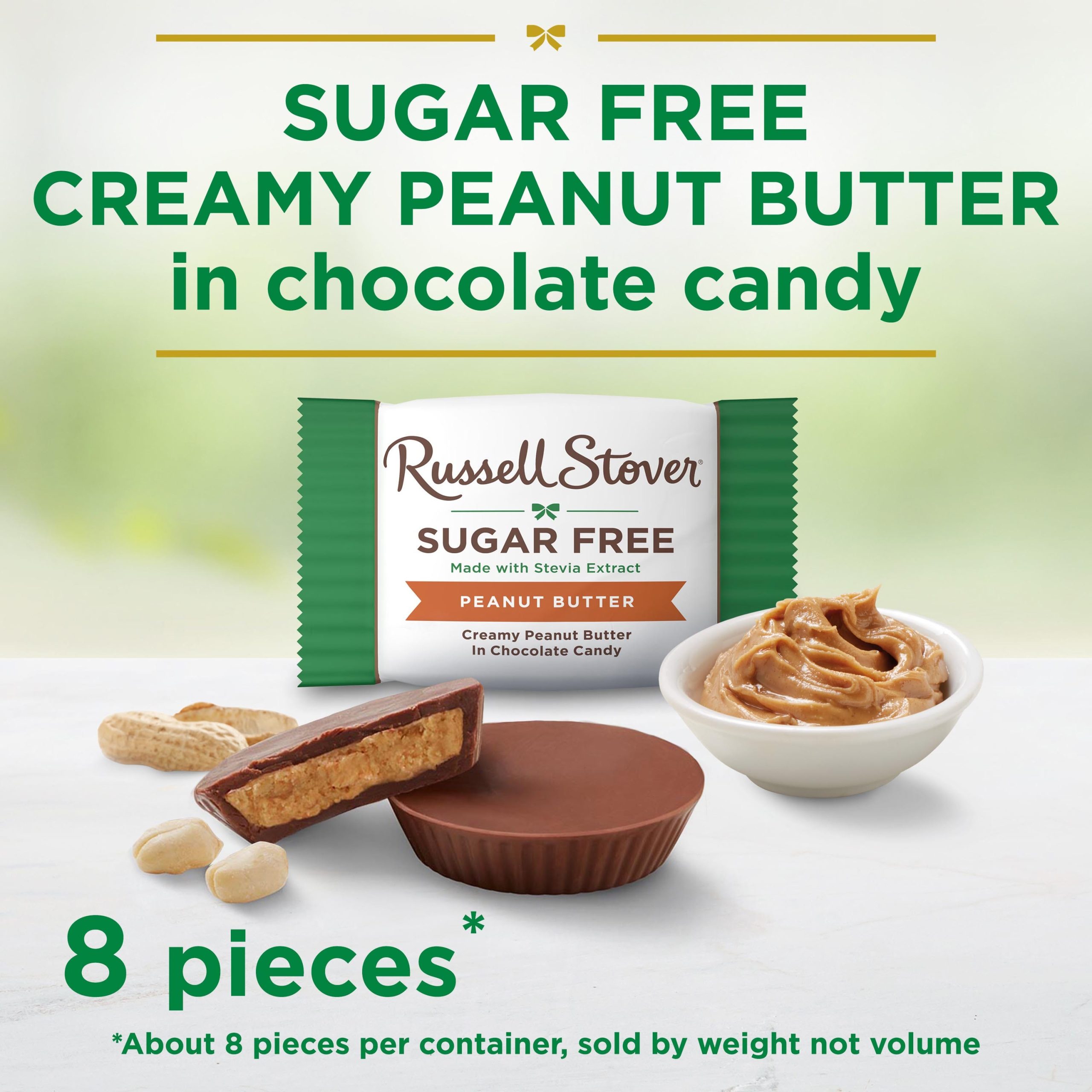 Sugar Free Pecan Delight Chocolate Candy, 4.7 Oz. Bag - Image 30