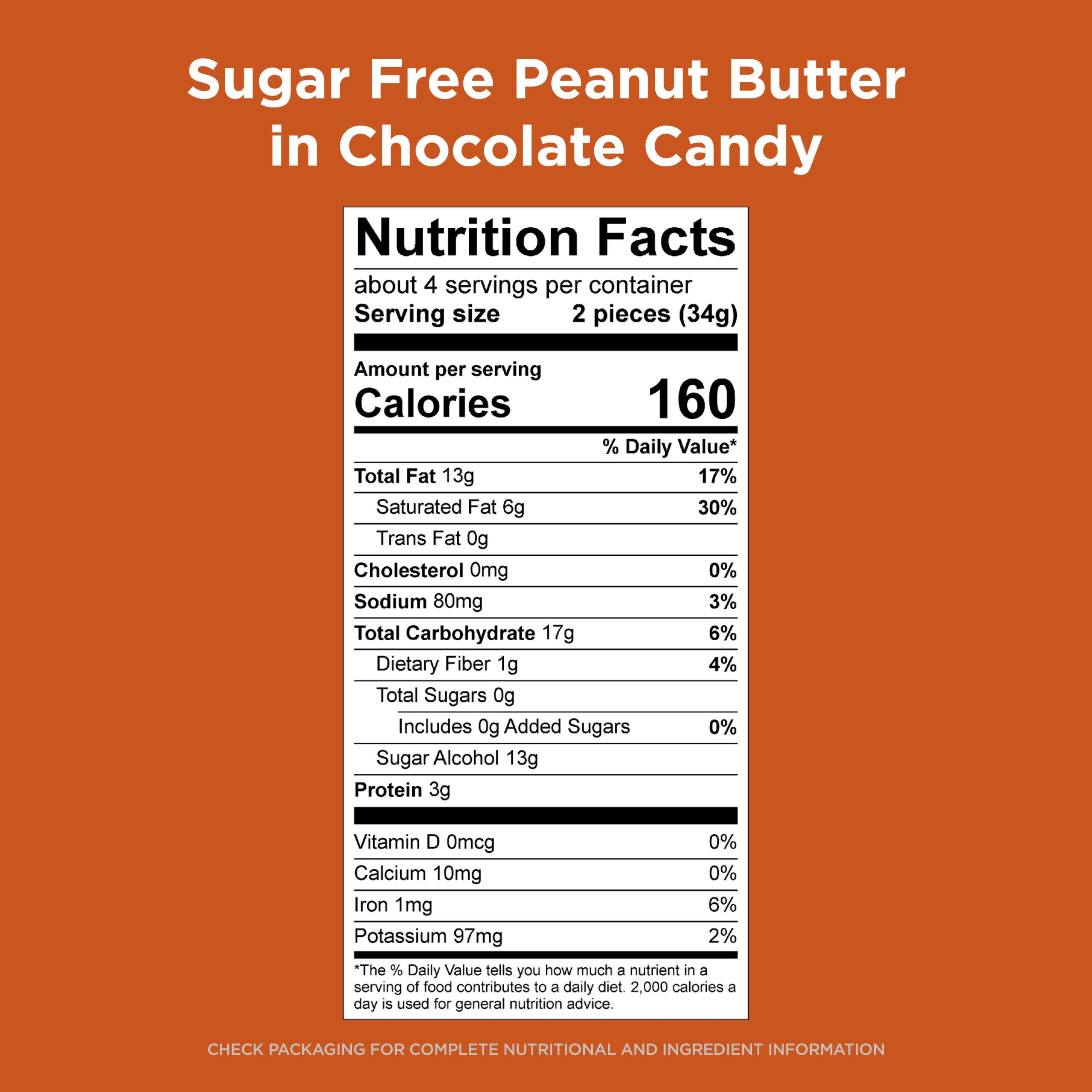 Sugar Free Pecan Delight Chocolate Candy, 4.7 Oz. Bag - Image 34