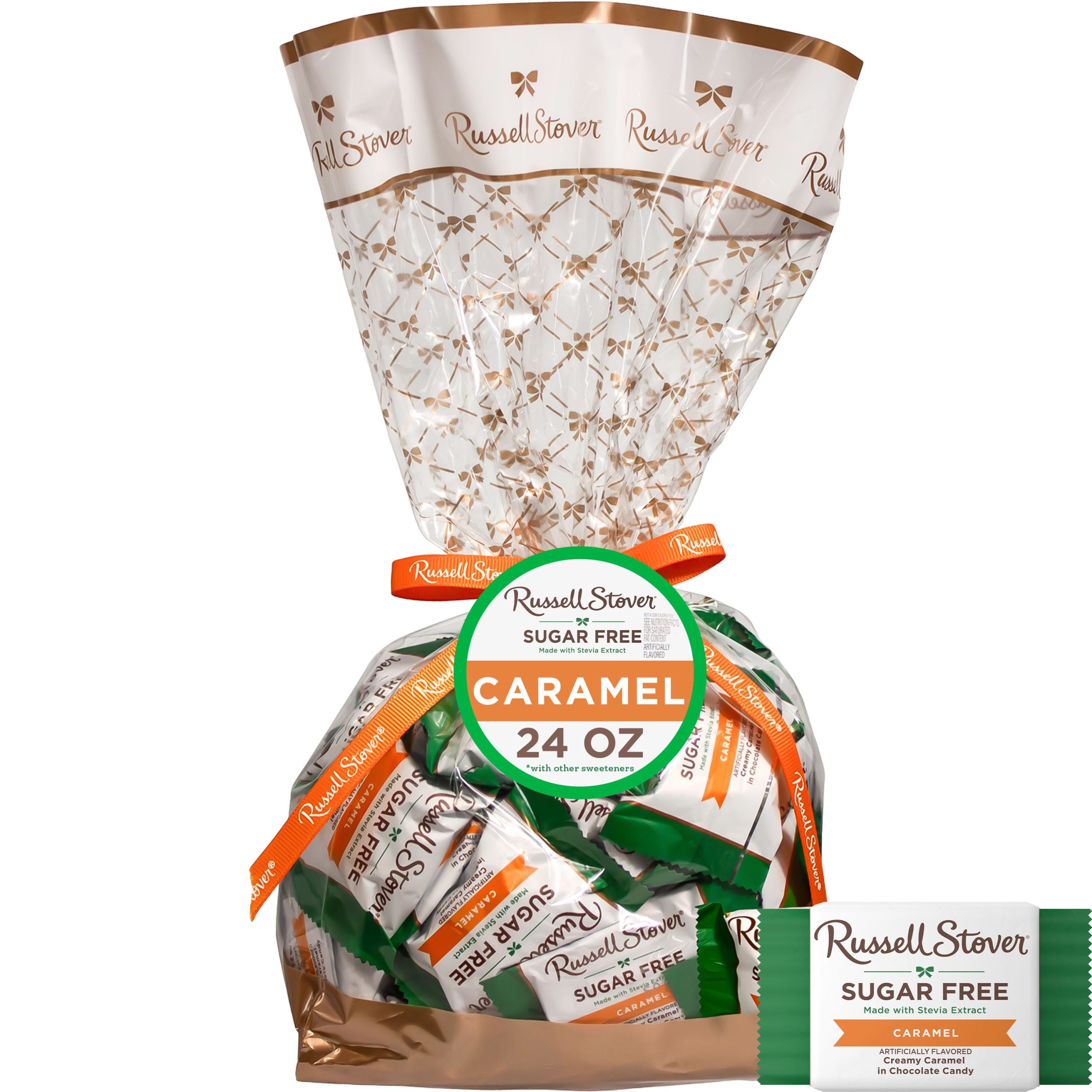 Sugar Free Solid Dark Chocolate Candy Gift Bag, 24 Oz. - Image 25