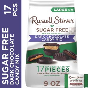 Sugar Free Dark Chocolate Candy Mix, 9 Oz. Bag