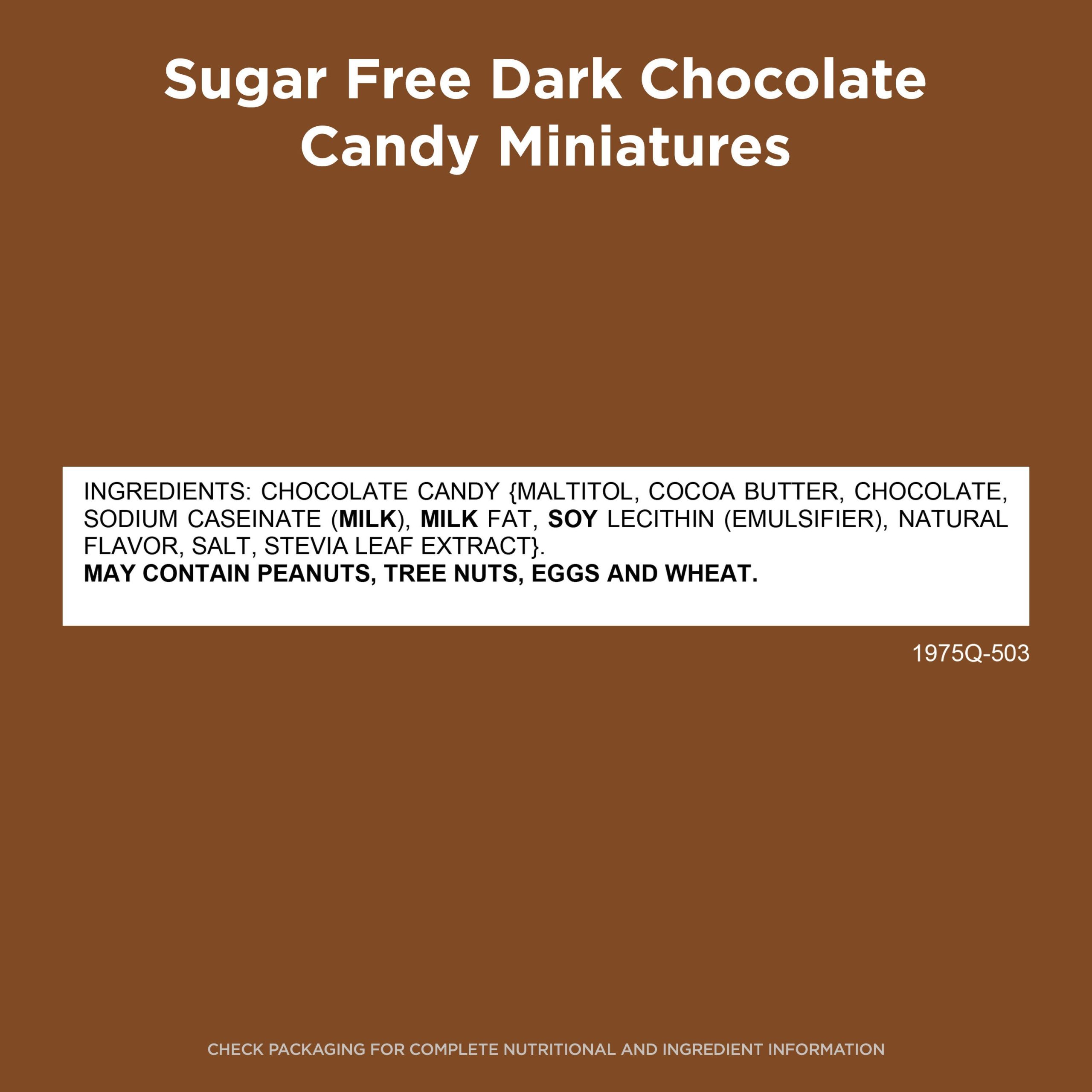 Sugar Free Chocolate Candy Miniatures, 10 Oz. Box - Image 5
