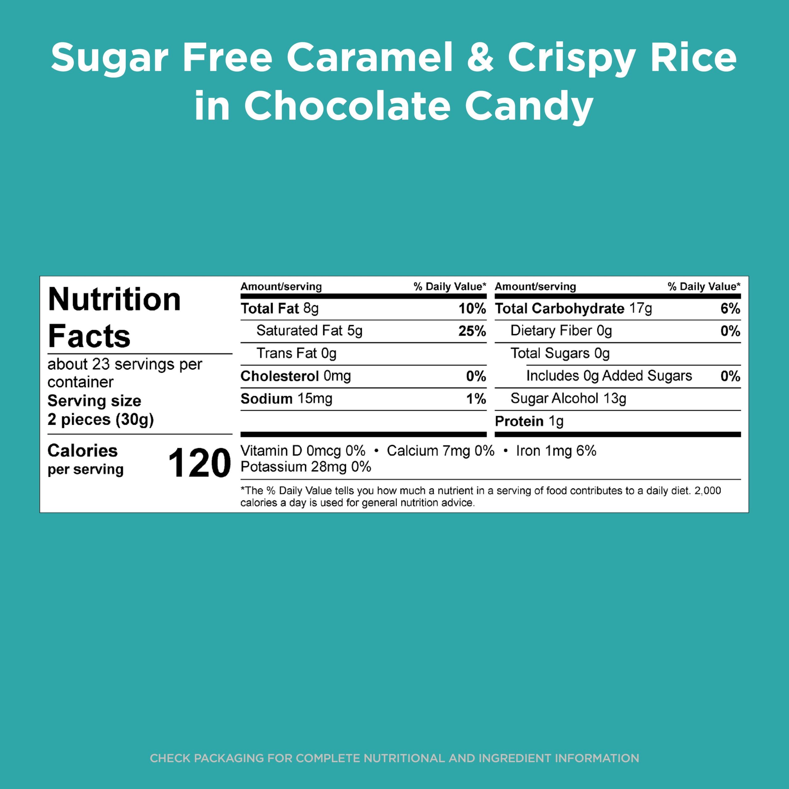 Sugar Free Dark Chocolate Peanut Butter Cup Candy Gift Bag, 24 Oz. - Image 45