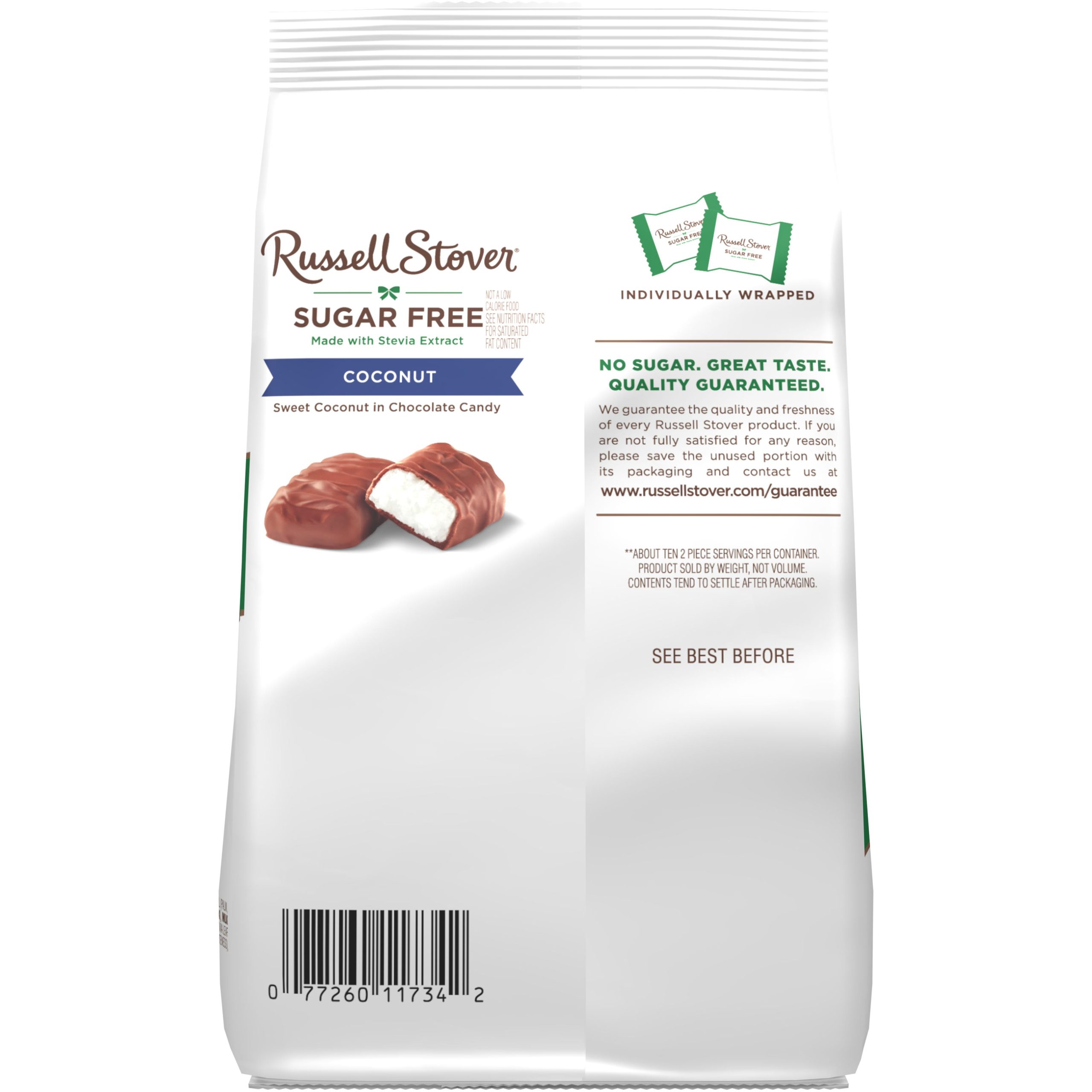 Sugar Free Coconut In Chocolate Candy, 10 Oz. Bag - Image 8