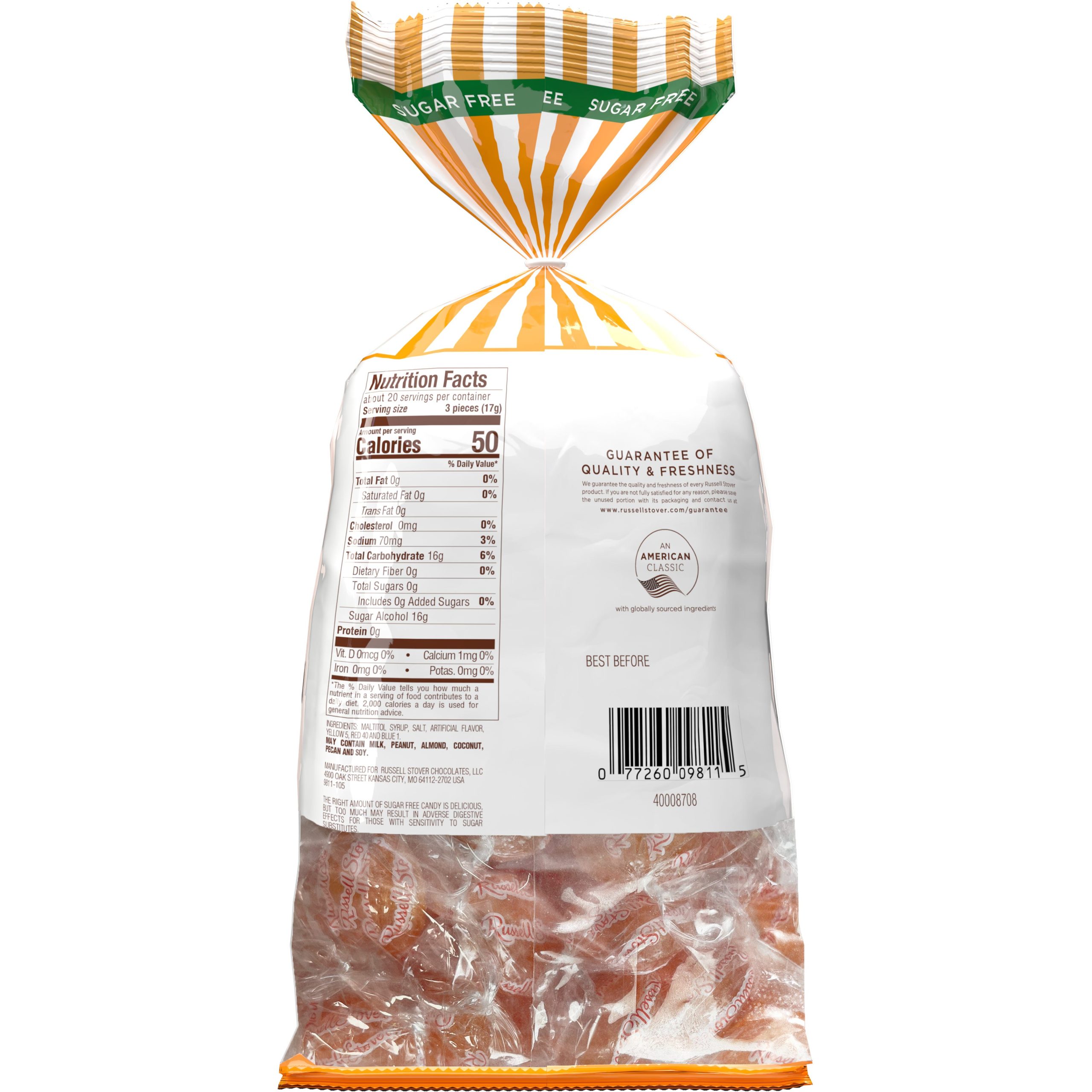Sugar Free Assorted Fruit Hard Candy, 12 Oz. Bag - Image 19