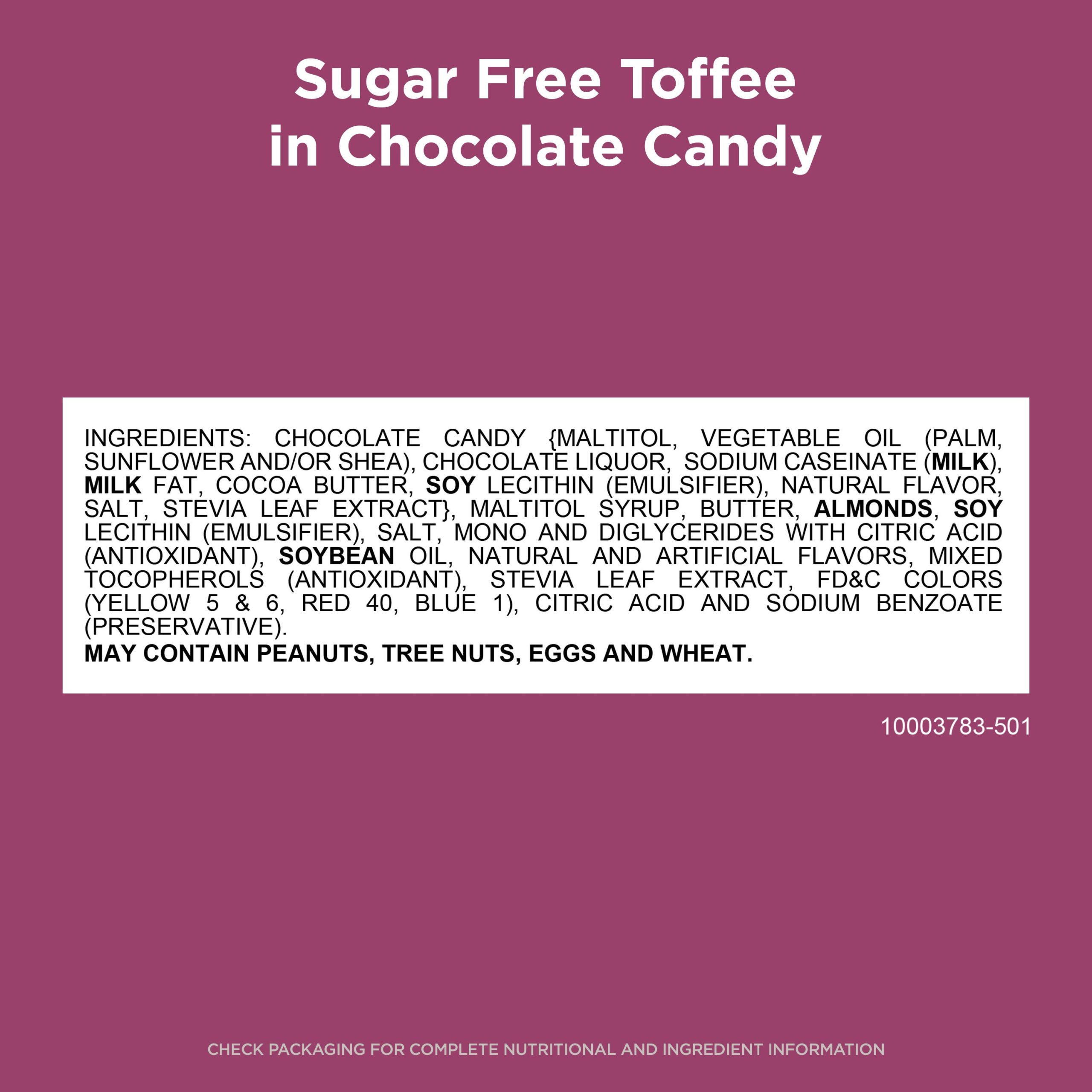 Sugar Free Pecan Delight Chocolate Candy, 4.7 Oz. Bag - Image 43