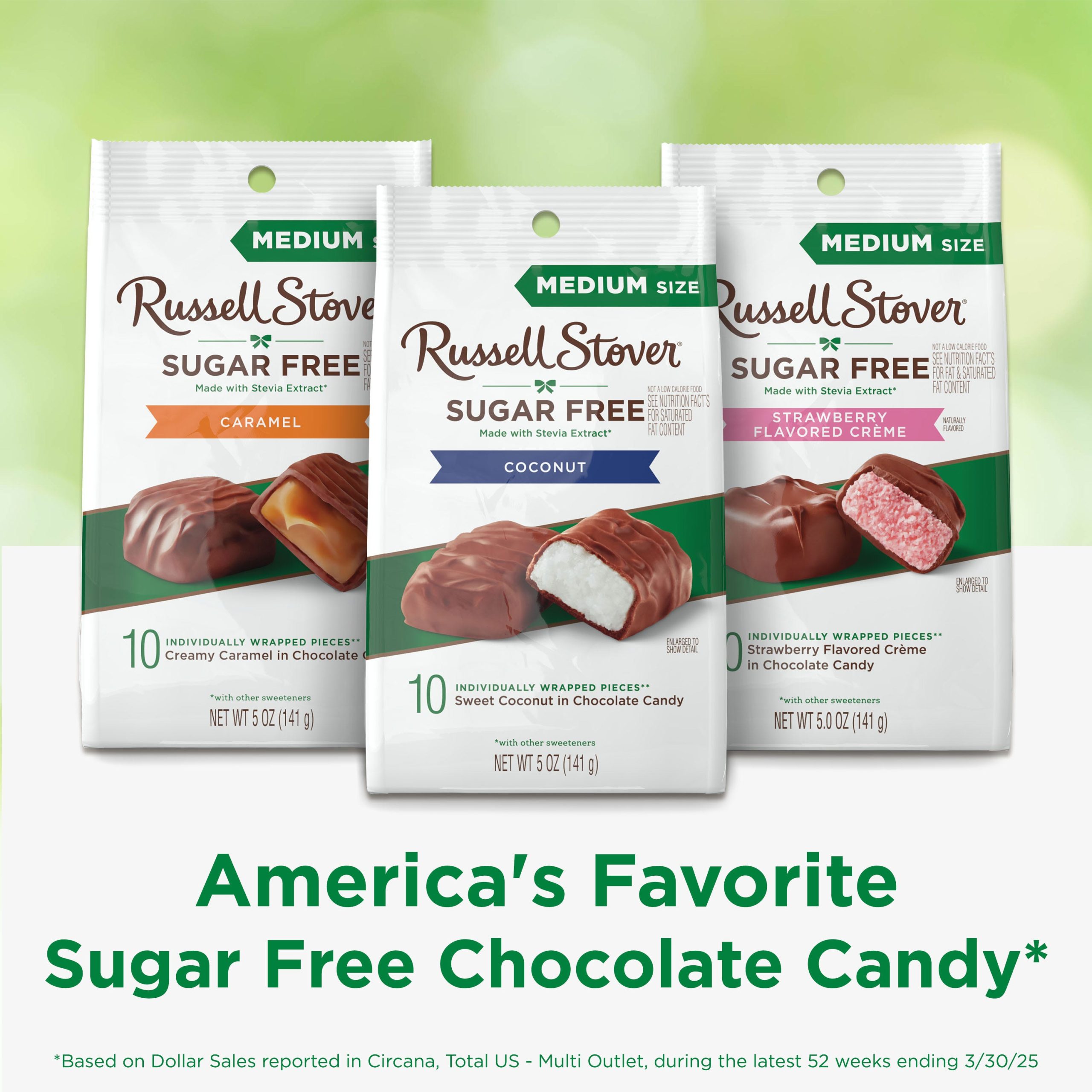 Sugar Free Pecan Delight Chocolate Candy, 4.7 Oz. Bag - Image 23