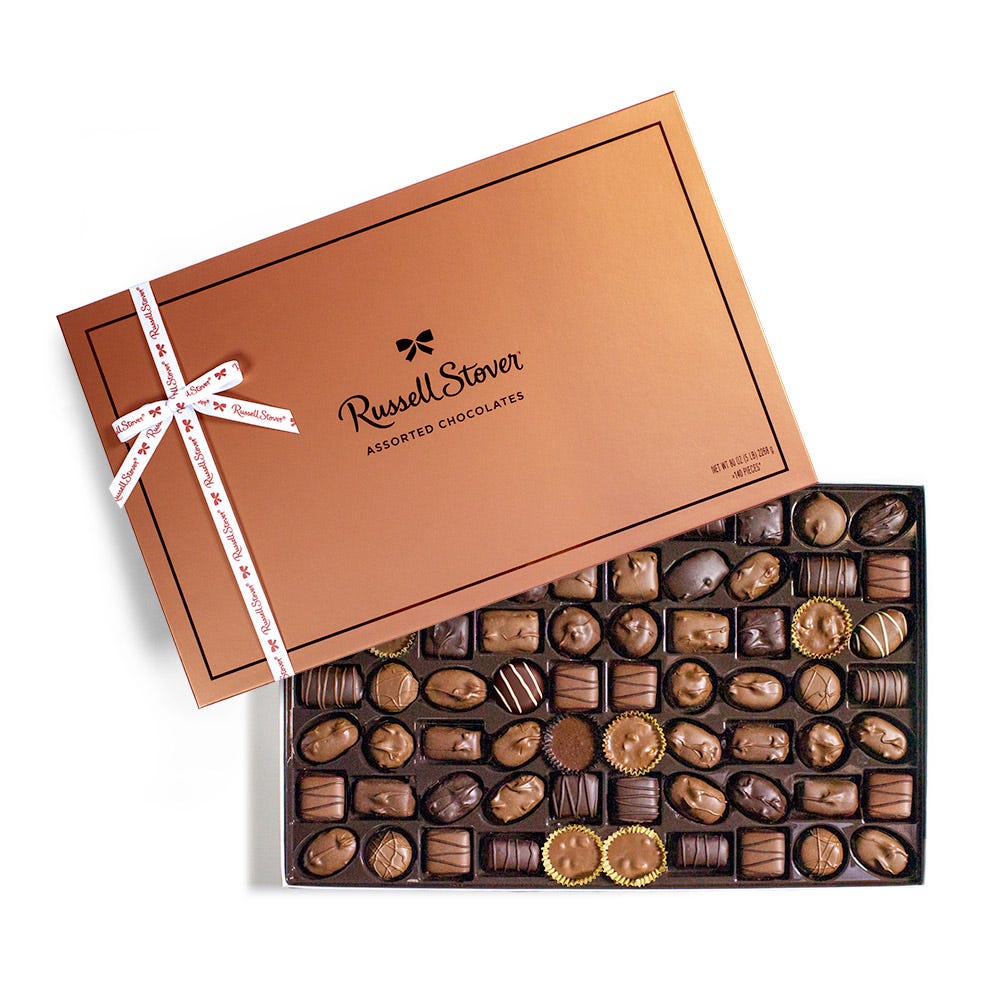 Assorted Chocolates, 1 lb. Copper Box - Image 18