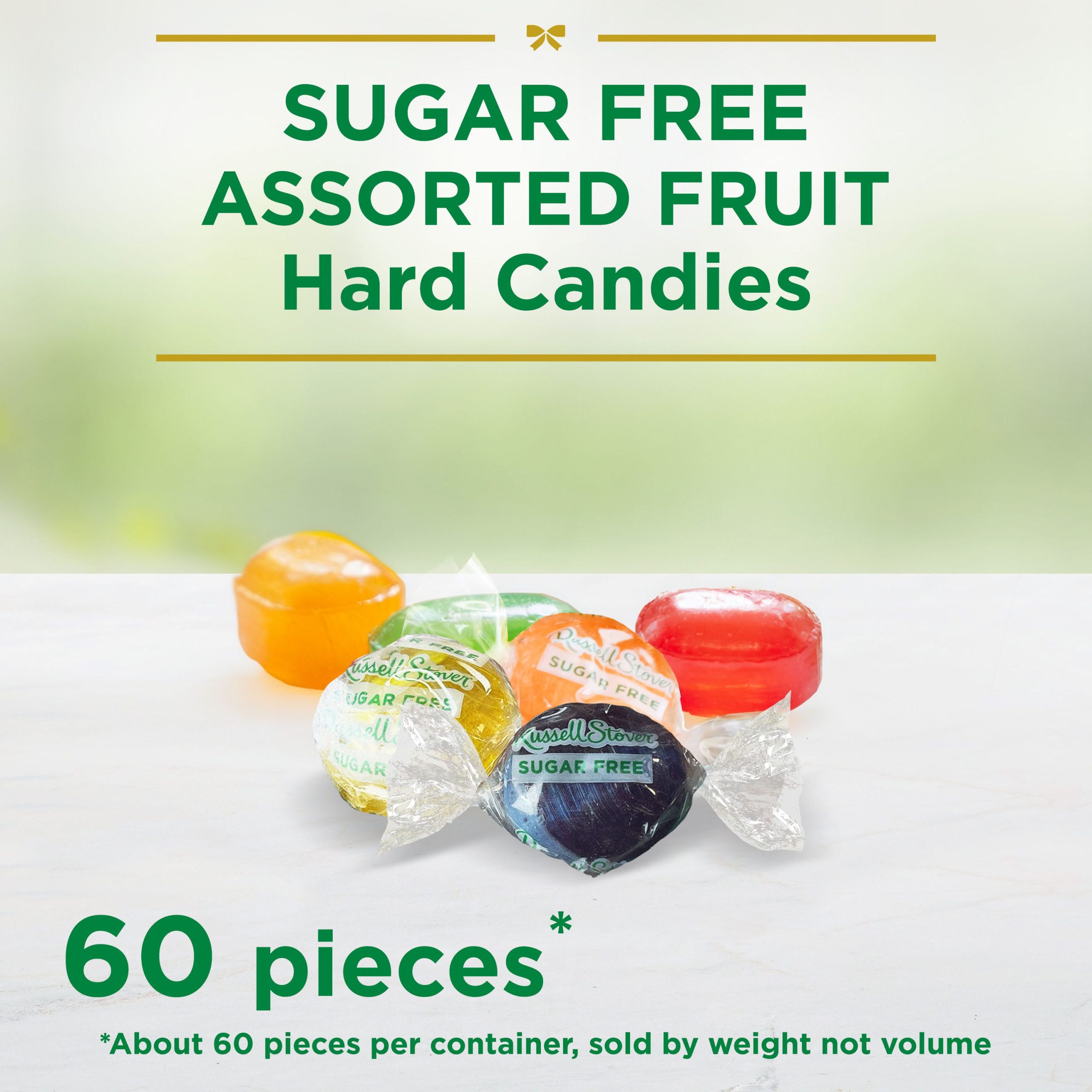 Sugar Free Assorted Fruit Hard Candy, 12 Oz. Bag - Image 2