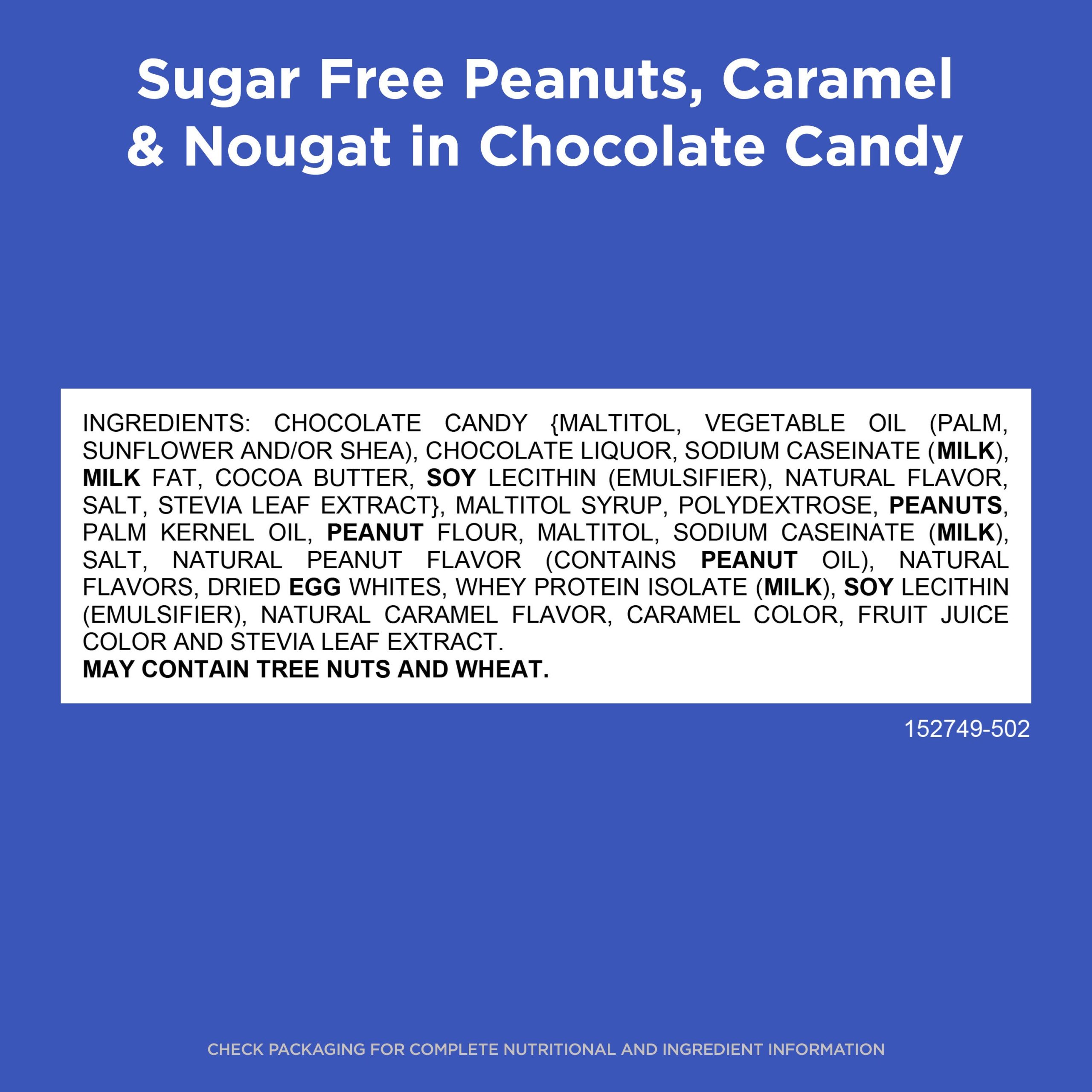 Sugar Free Solid Dark Chocolate Candy Gift Bag, 24 Oz. - Image 45