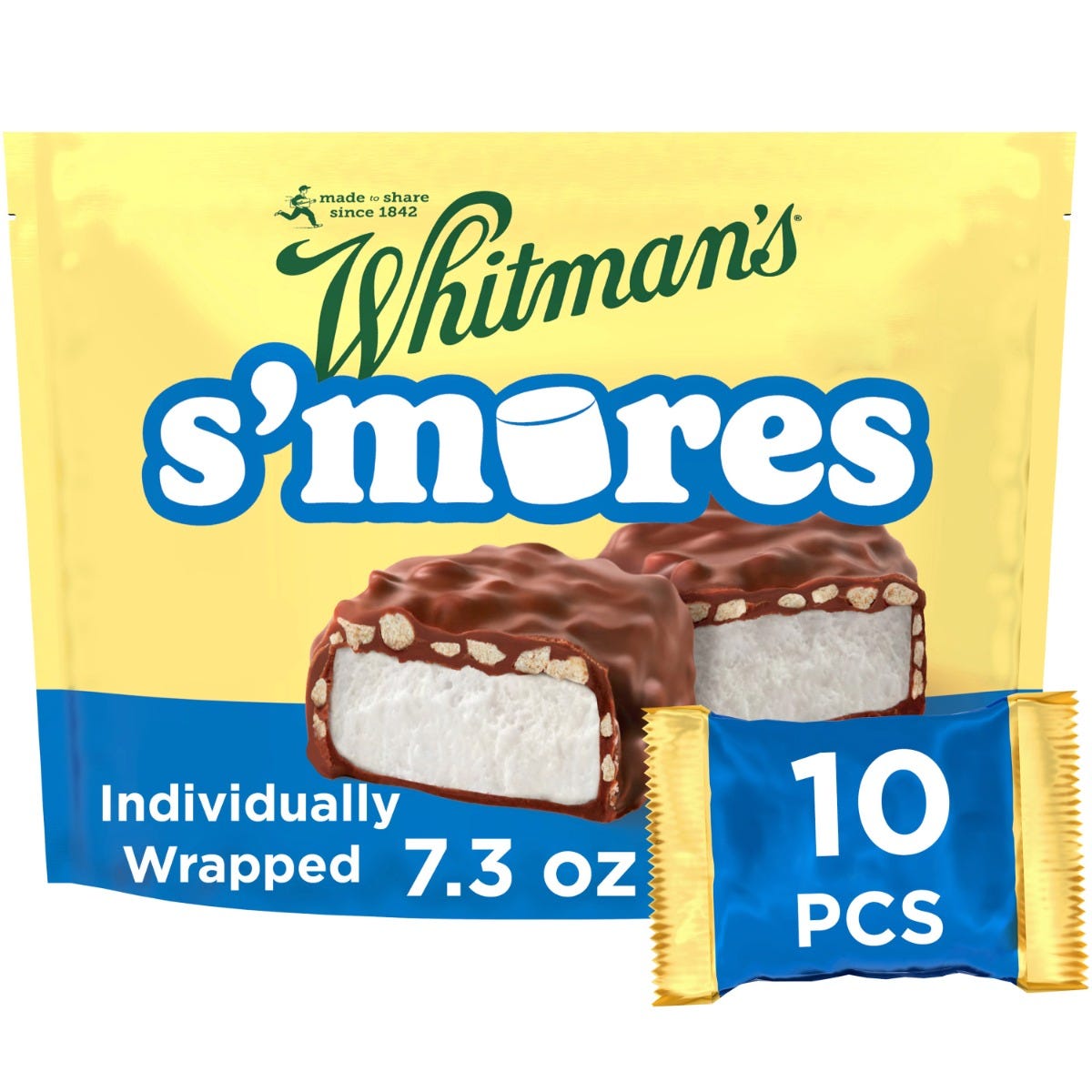 Whitman's Milk Chocolate Classic Smores Bag, 7.3 oz bag