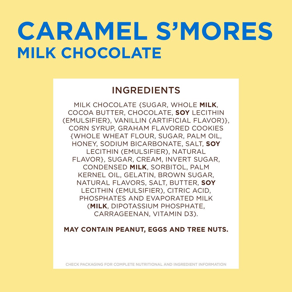 Whitman's Milk Chocolate Caramel S'mores Bag, 7.3 oz bag - Image 5
