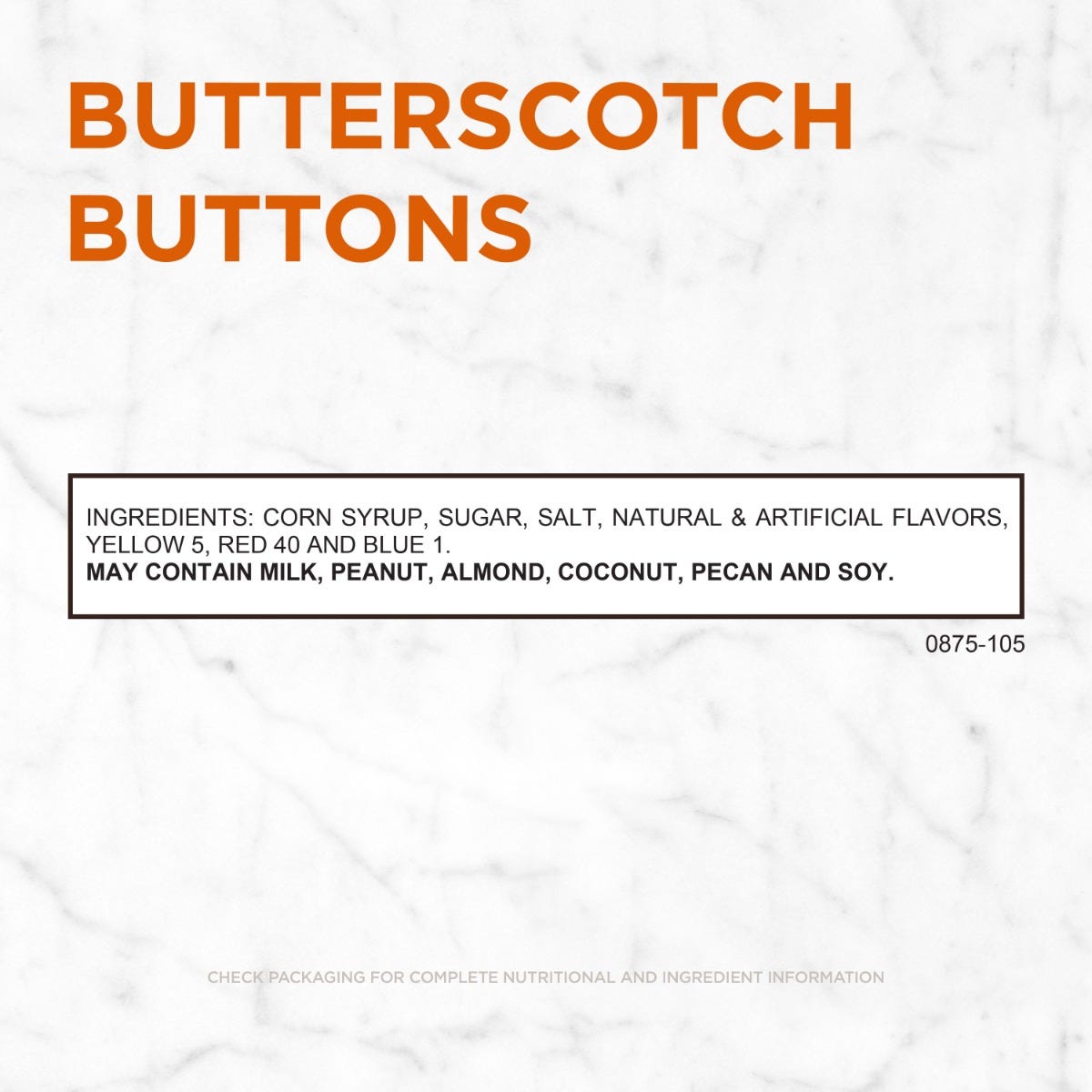 Butterscotch Buttons Hard Candy, 12 oz. Bag - Image 5