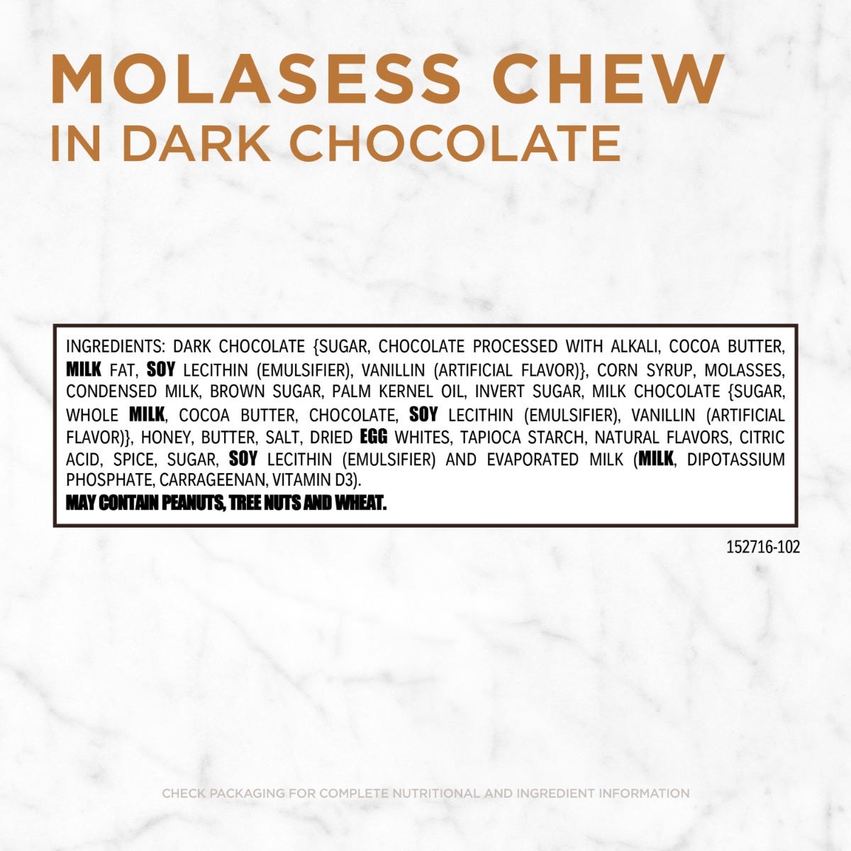 Dark Chocolate Molasses Chews, 24 oz. - Image 4