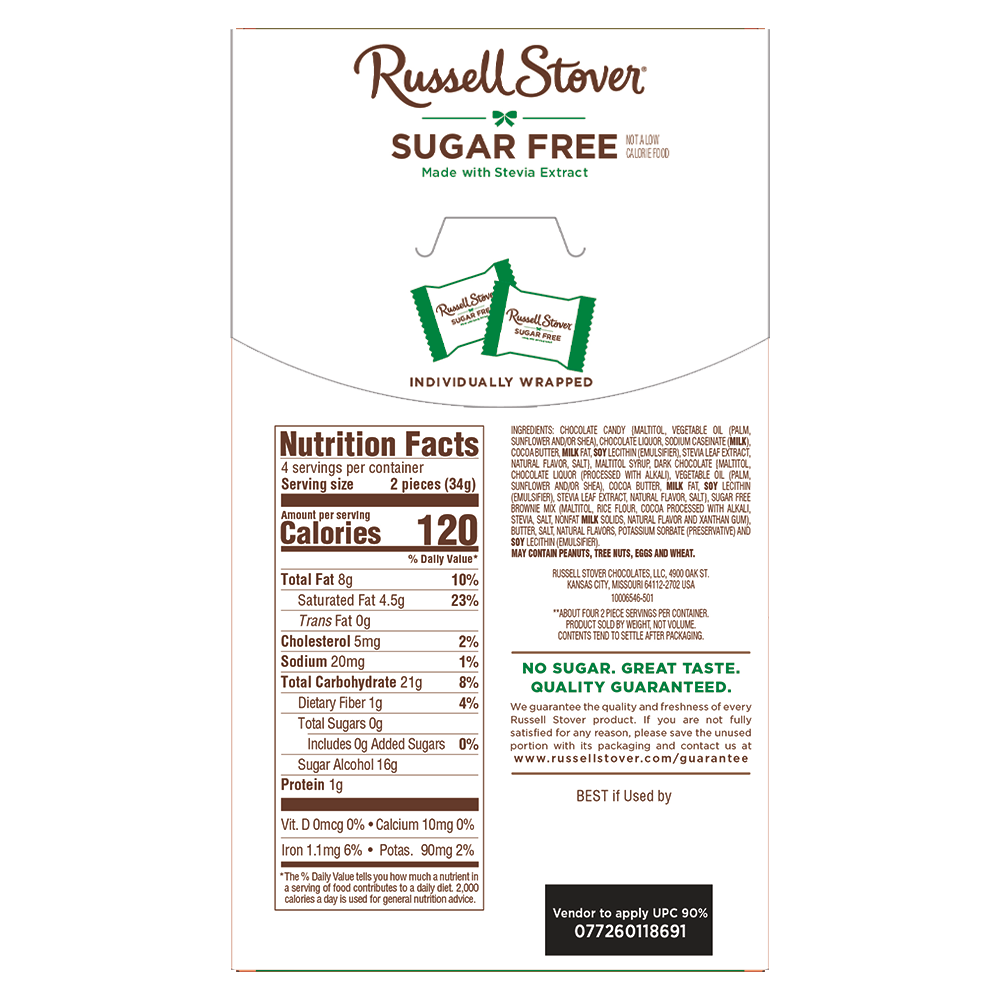 Sugar Free Brownie Truffle Dessert Bites, 4.8 Oz. - Image 6