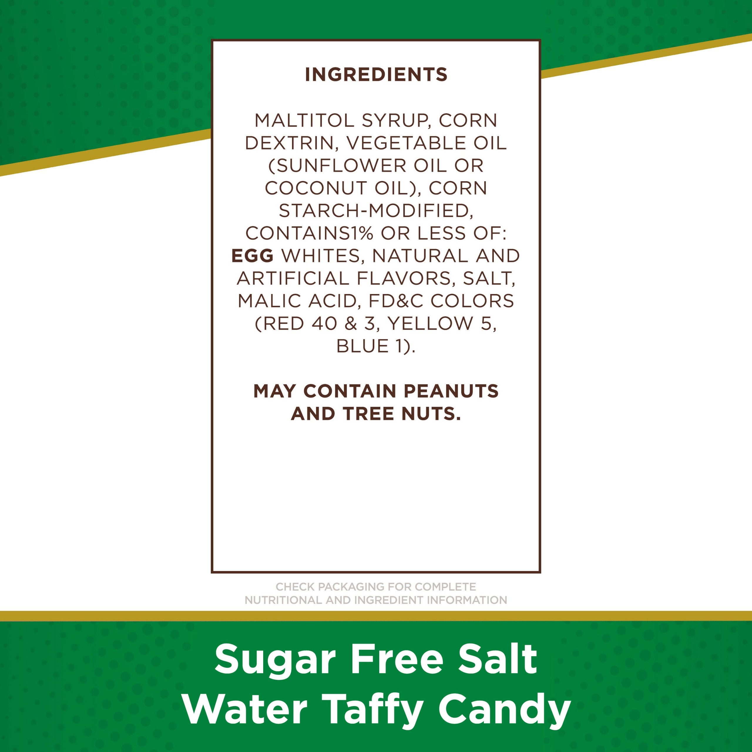Sugar Free Salt Water Taffy, 10 oz. Bag - Image 3
