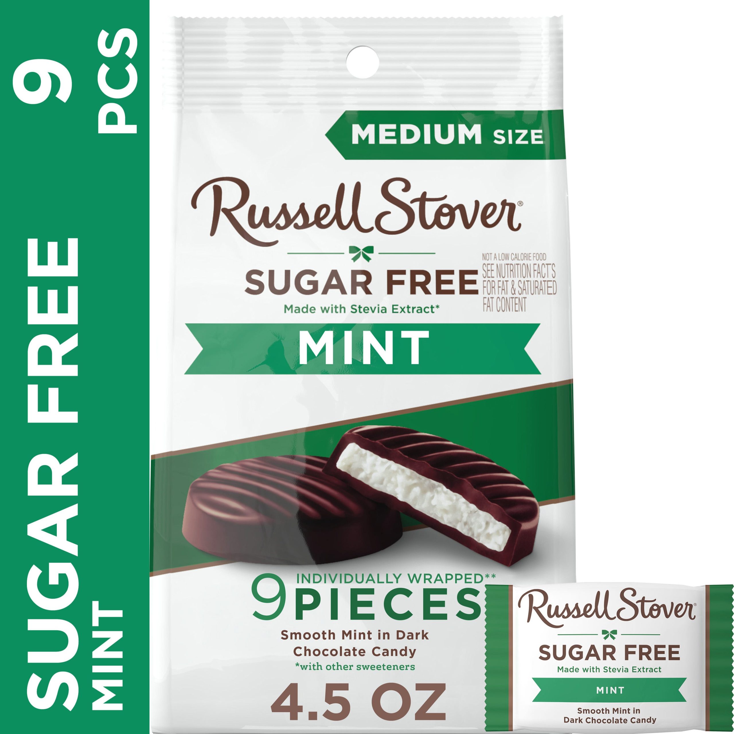 Sugar Free Pecan Delight Chocolate Candy, 4.7 Oz. Bag - Image 11