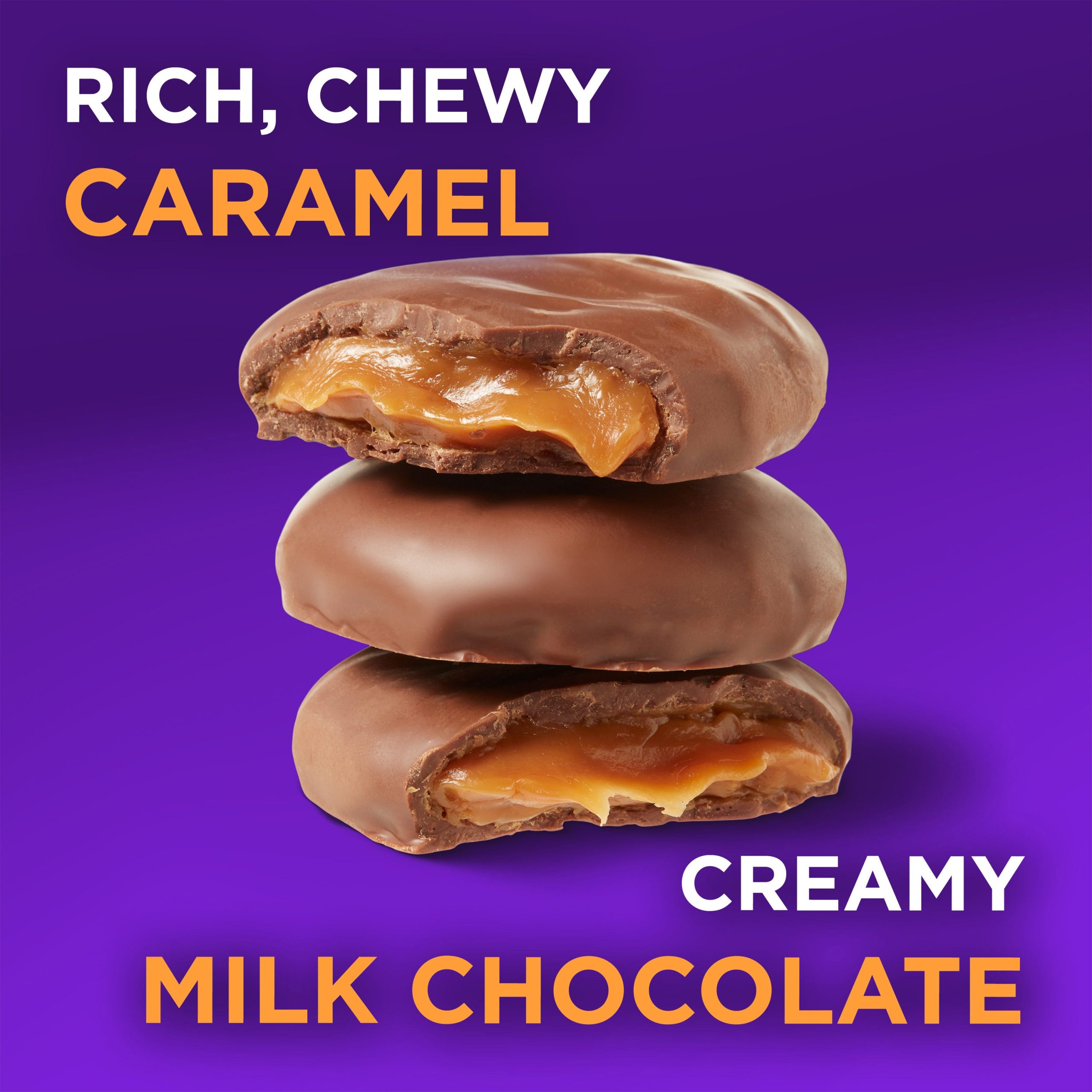 Halloween Milk Chocolate Marshmallow Candy Bar Pumpkin 6 Pack, 7.8 Oz. - Image 10