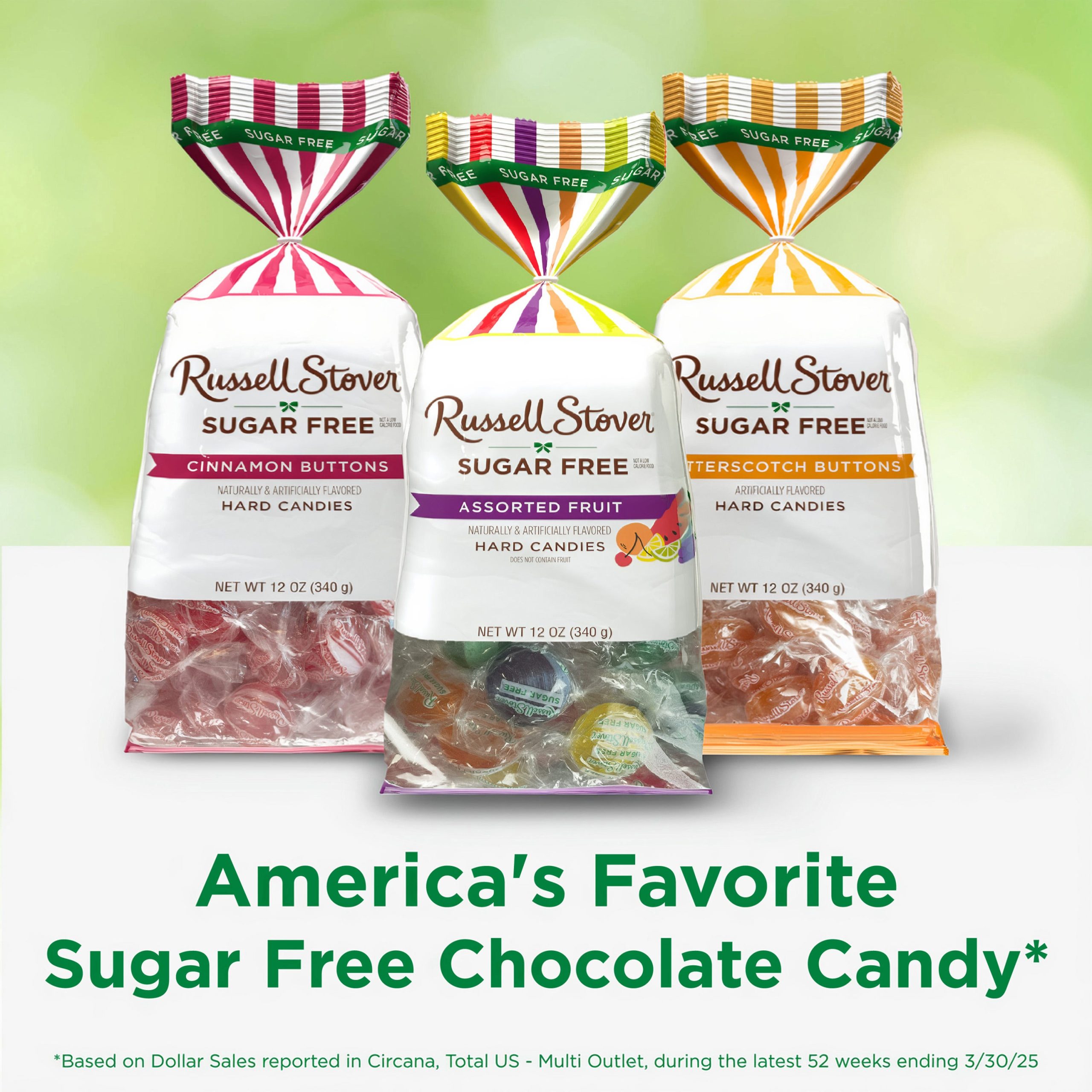 Sugar Free Assorted Fruit Hard Candy, 12 Oz. Bag - Image 4