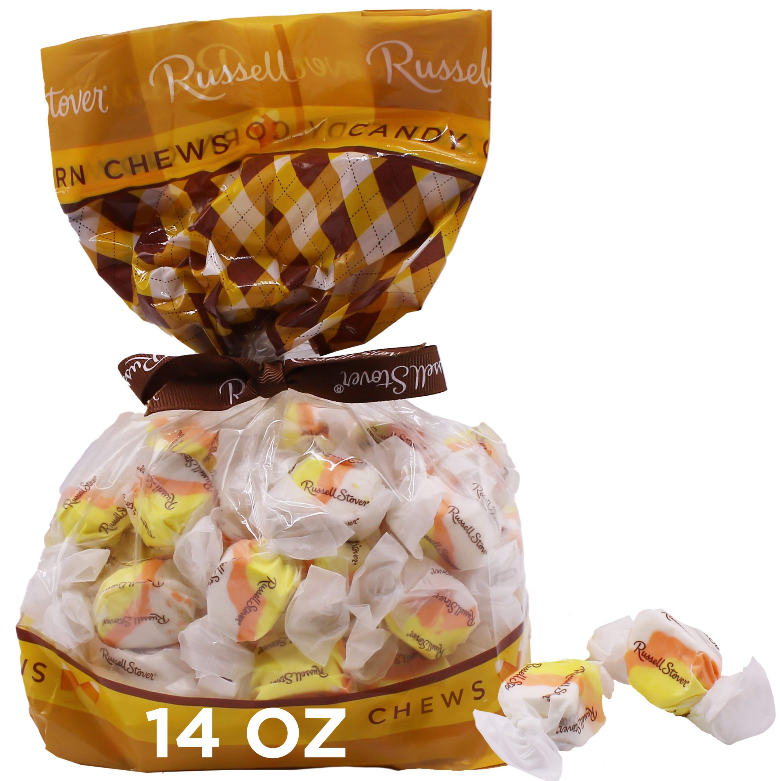 Halloween Candy Corn Salt Water Taffy, 14 Oz. Bag - Image 2